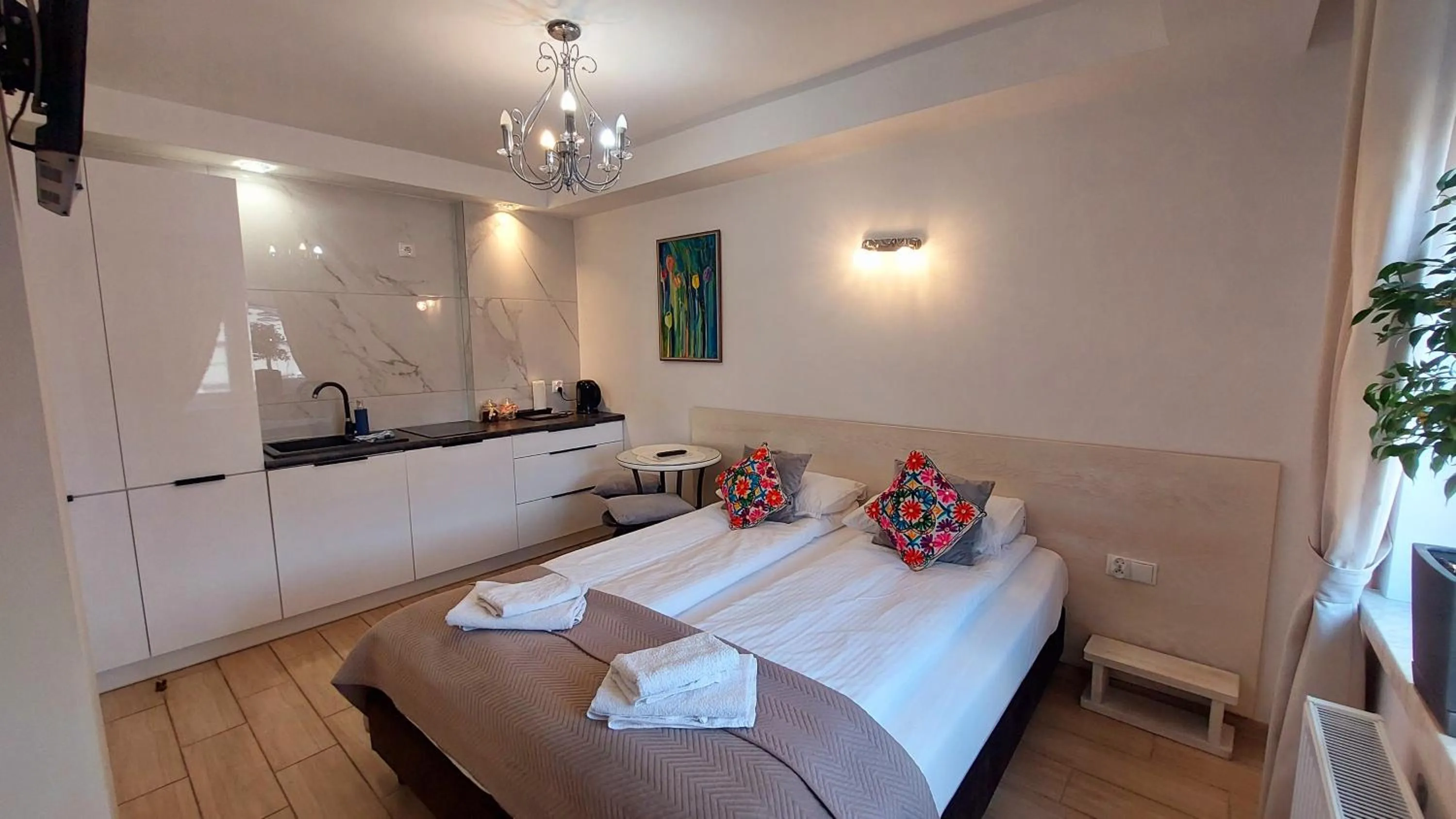 Bed in Apartamenty Biała Perła