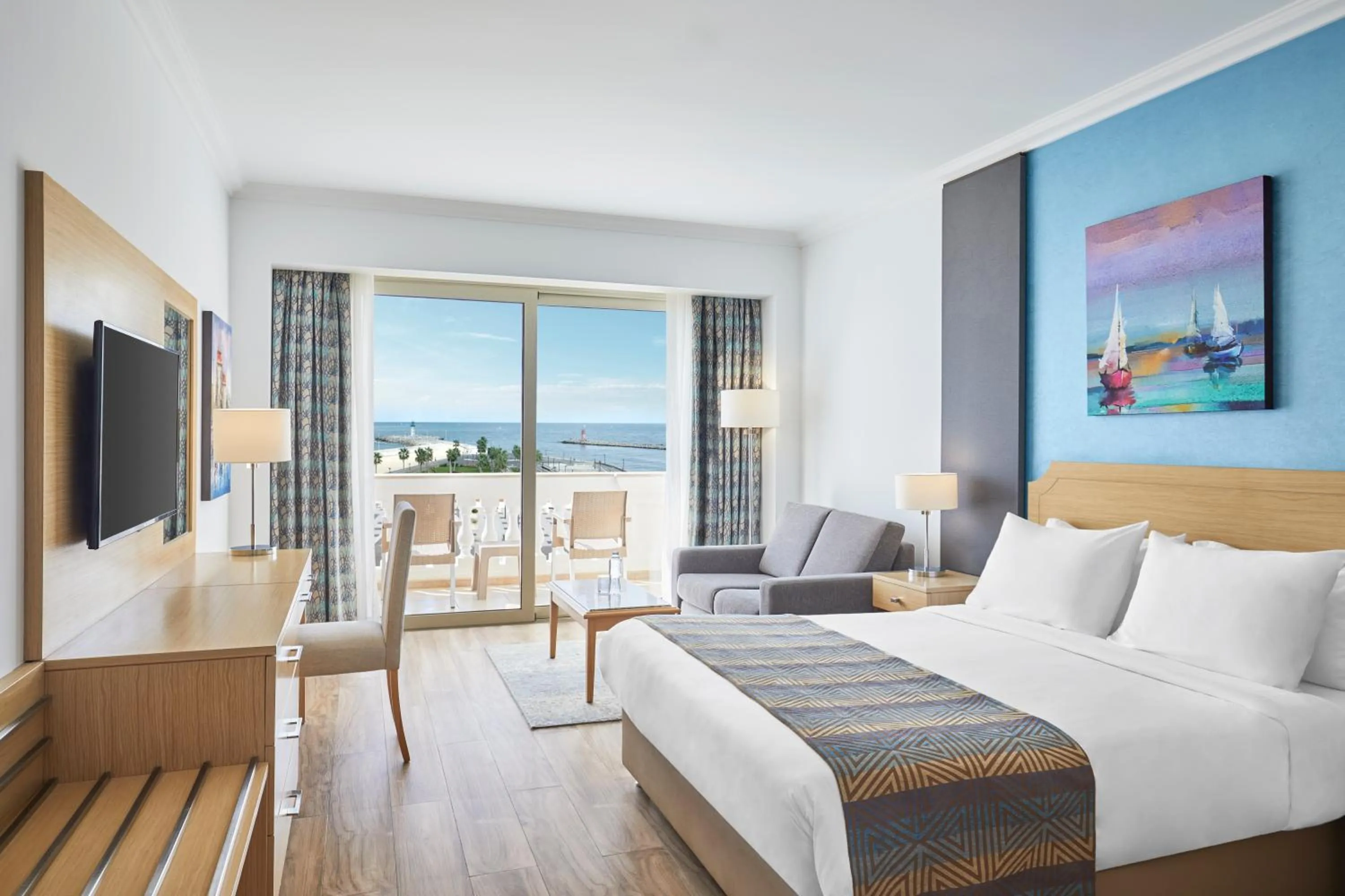 Sea view in Steigenberger Hotel El Lessan