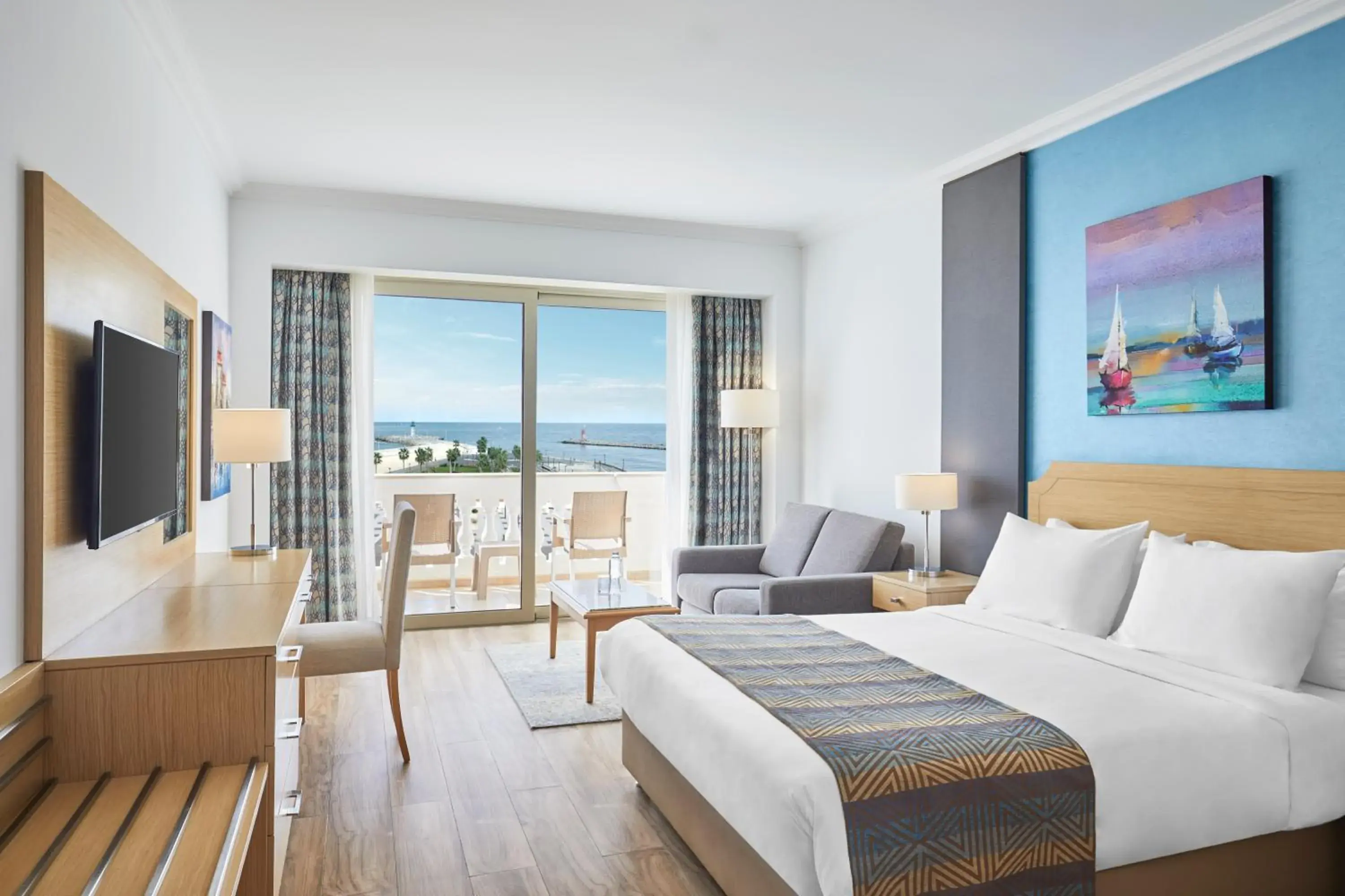 Superior King Room with Sea View - single occupancy in Steigenberger Hotel El Lessan Superior King Room with Sea View - single occupancy in Steigenberger Hotel El Lessan