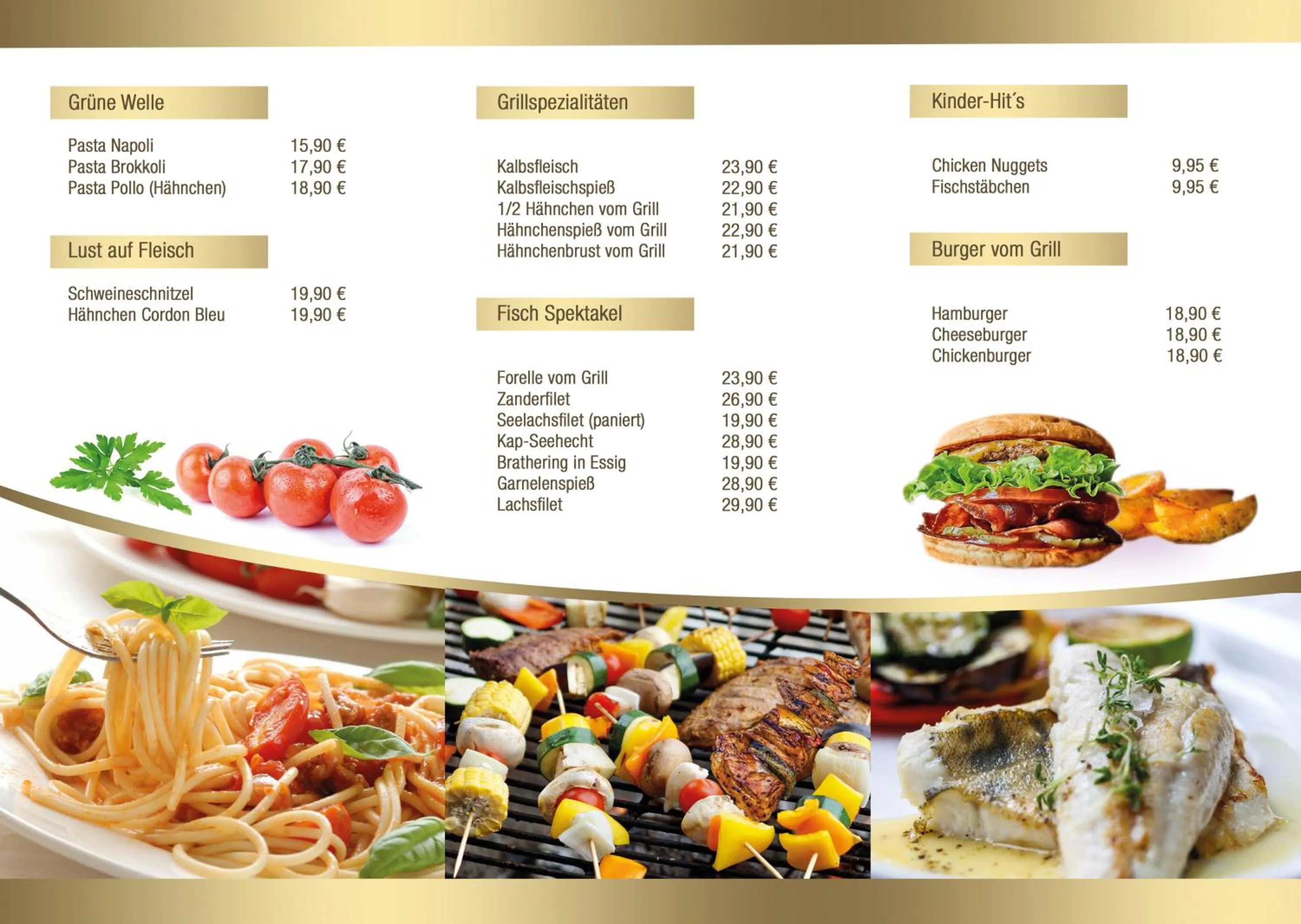 Food and drinks in Parkhotel Putbus Superior International