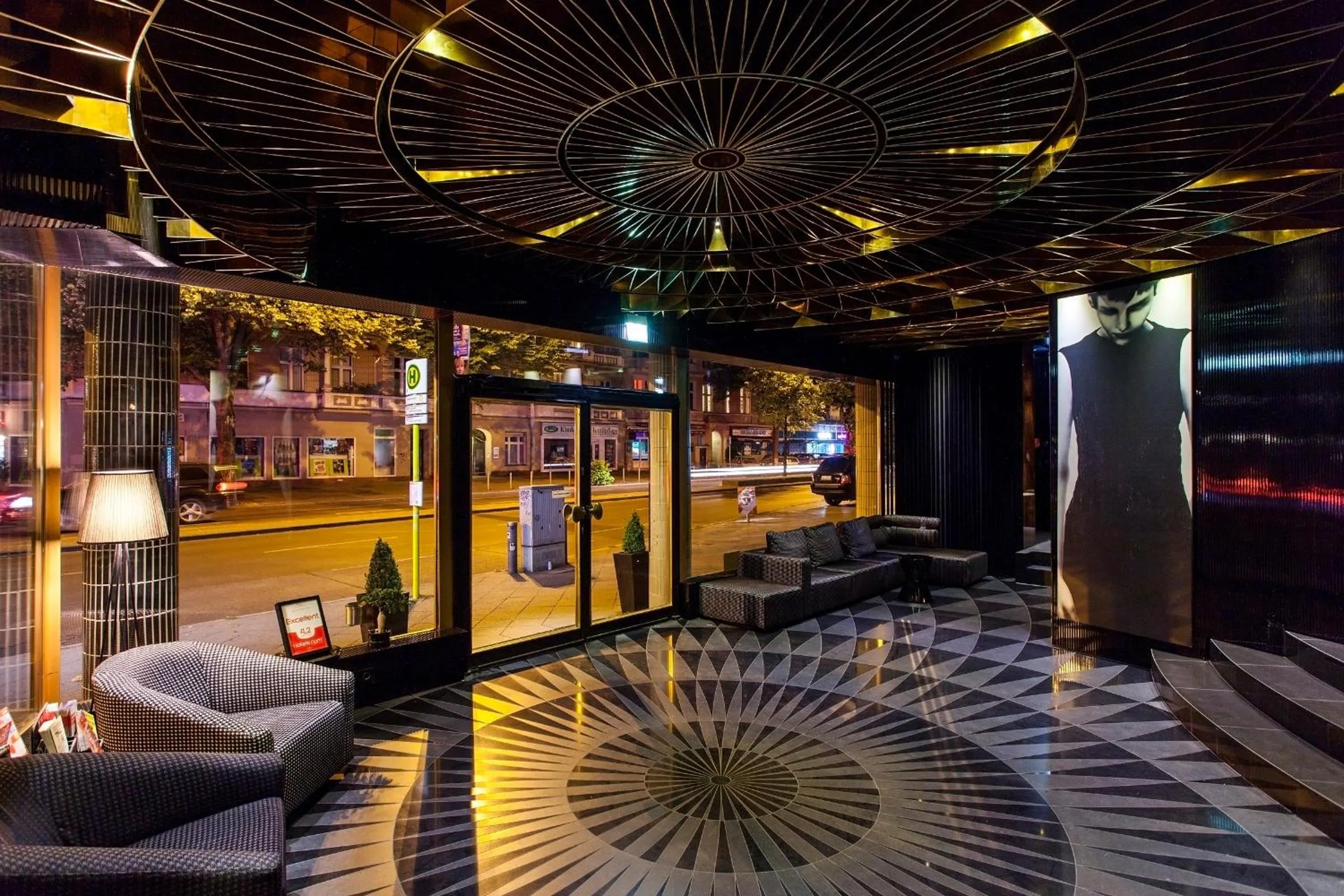 Decorative detail in Quentin Boutique Hotel