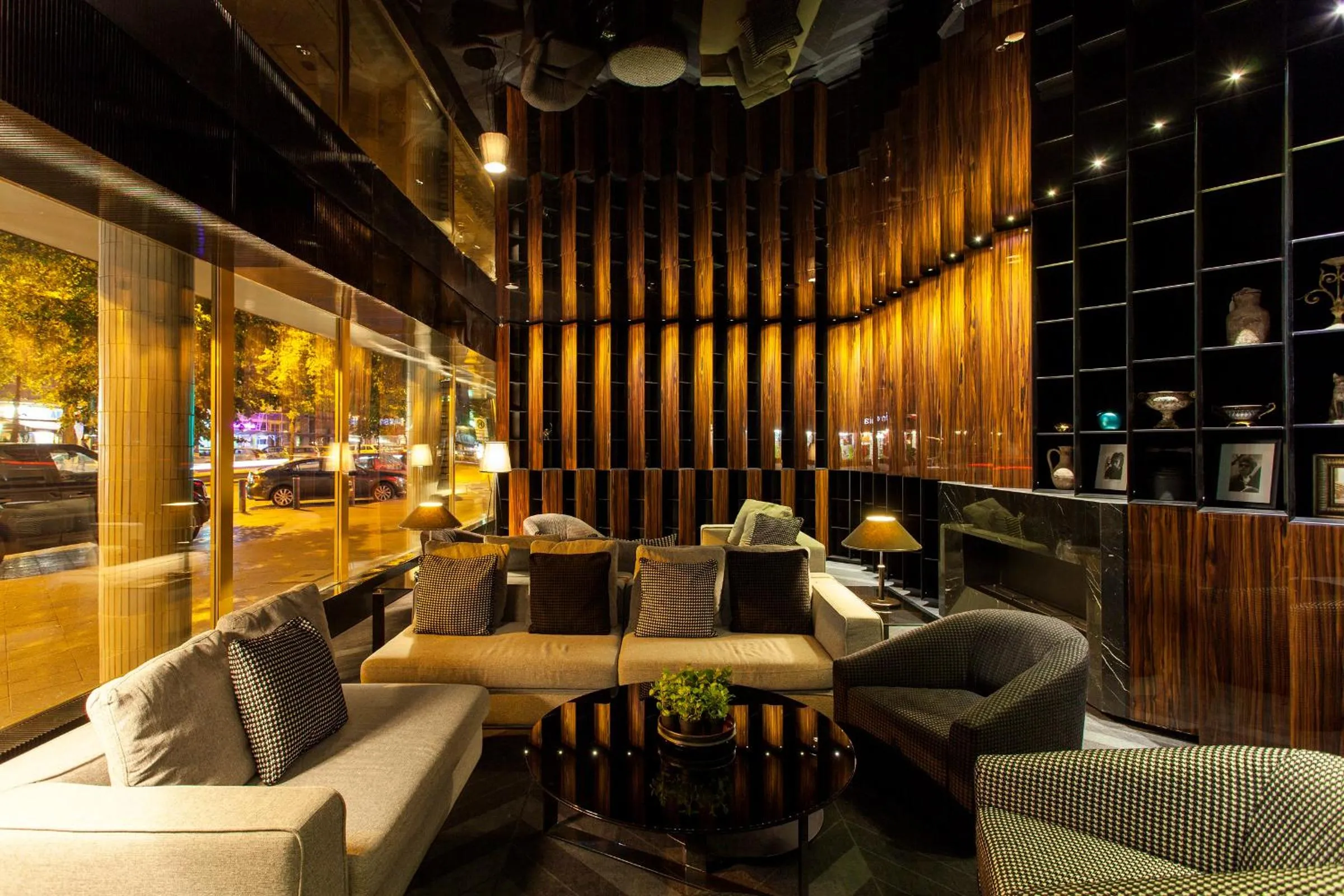 Seating area in Quentin Boutique Hotel