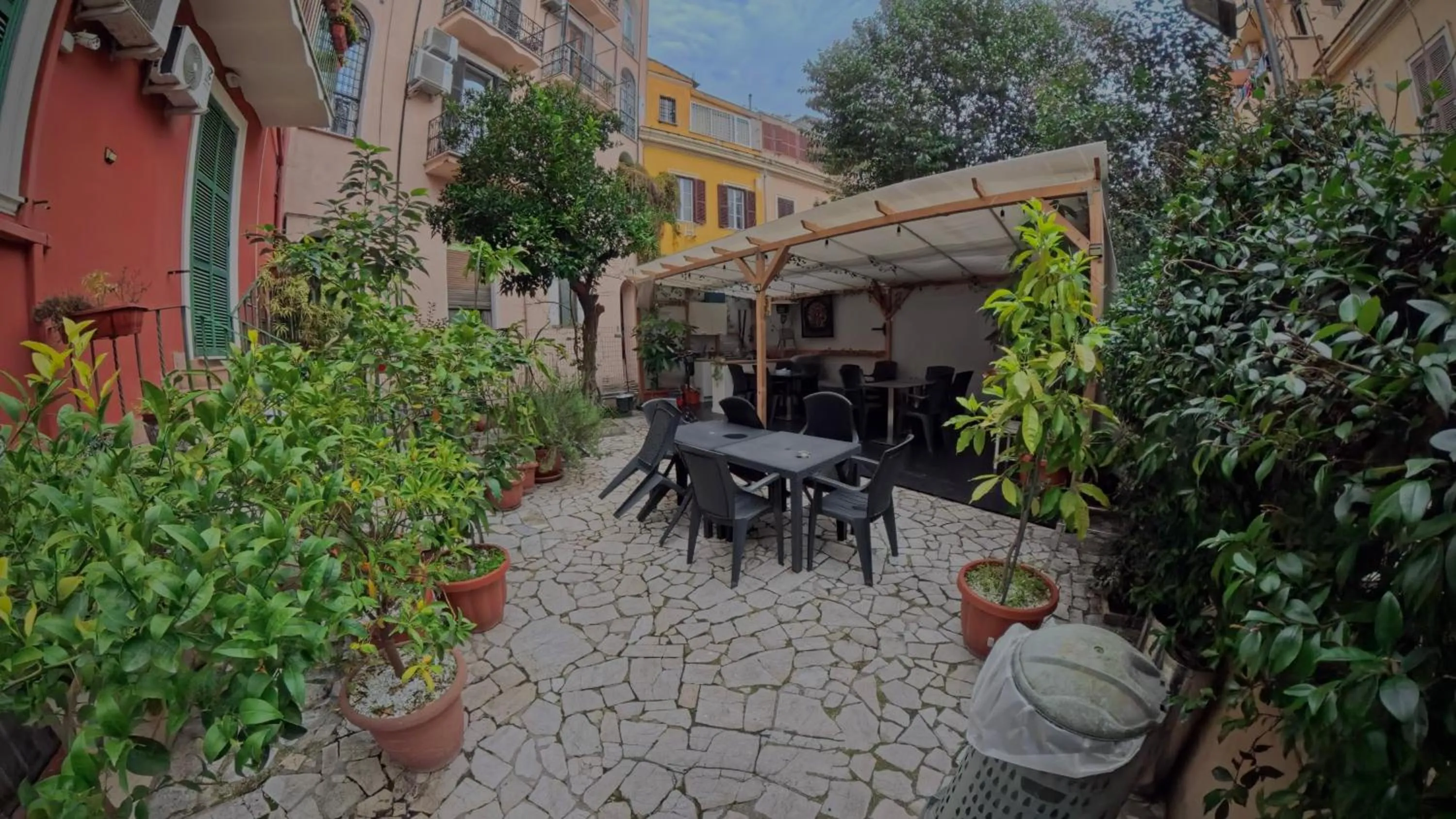 Garden in Hotel Pisa