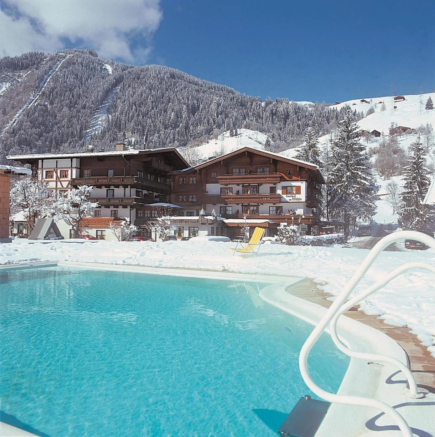 Swimming pool in Hotel-Gasthof "Zur Mühle"