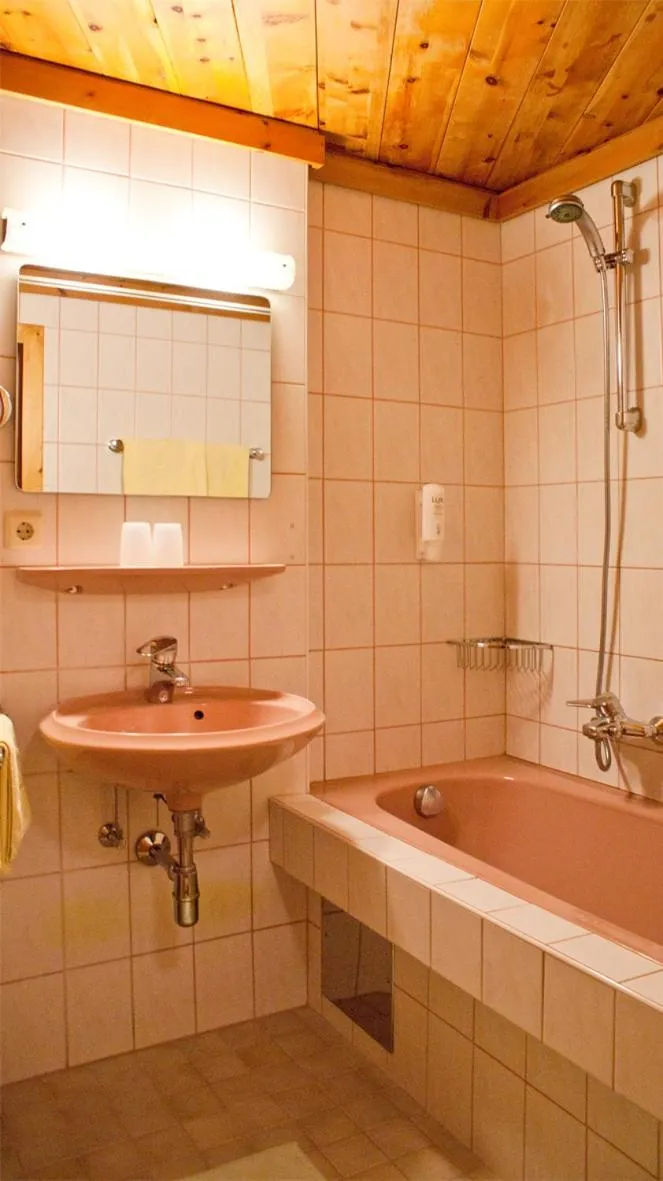 Bathroom in Hotel-Gasthof "Zur Mühle"