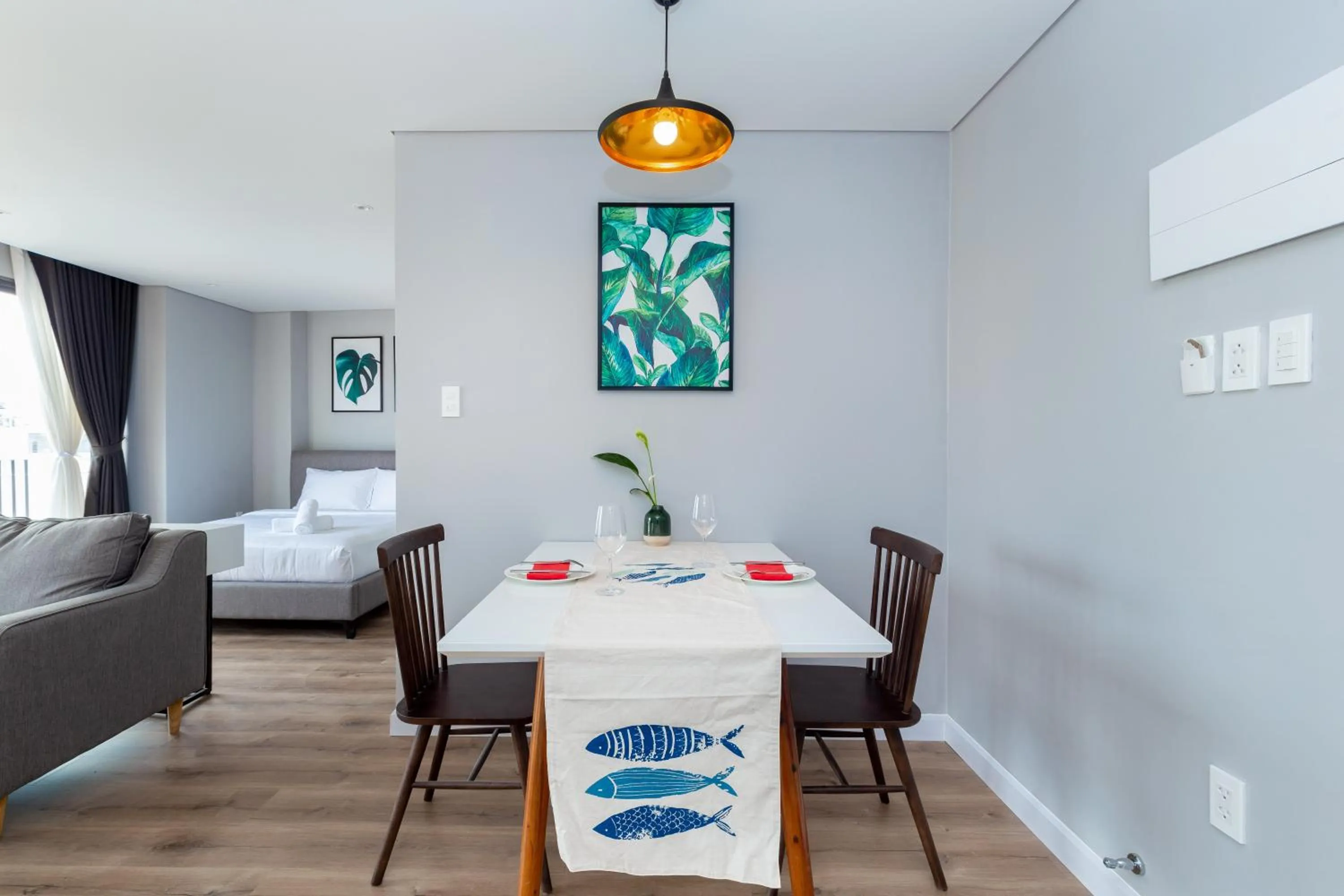 Dining area, Bed in Cozrum Homes - Premier Residence