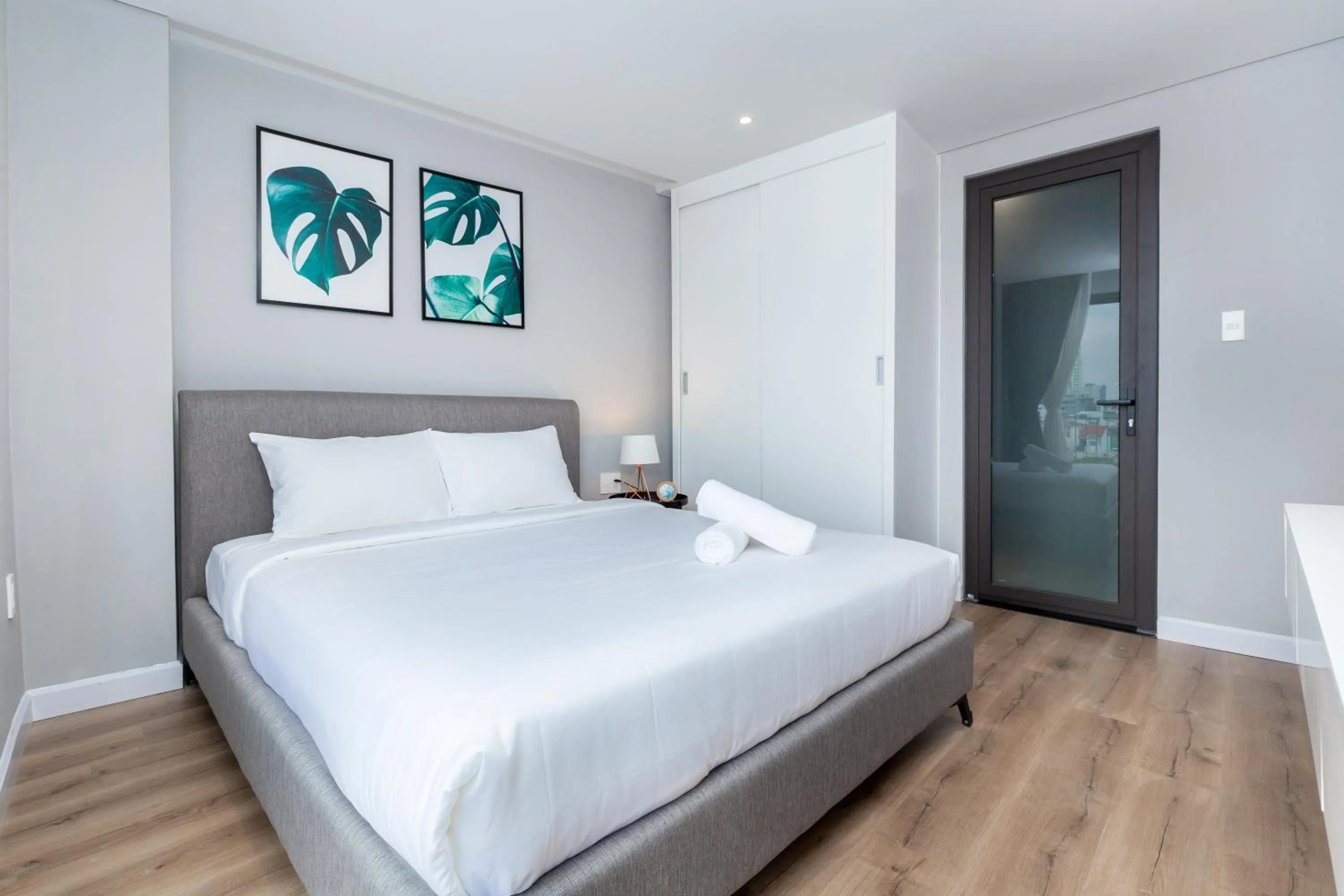 Bedroom, Bed in Cozrum Homes - Premier Residence