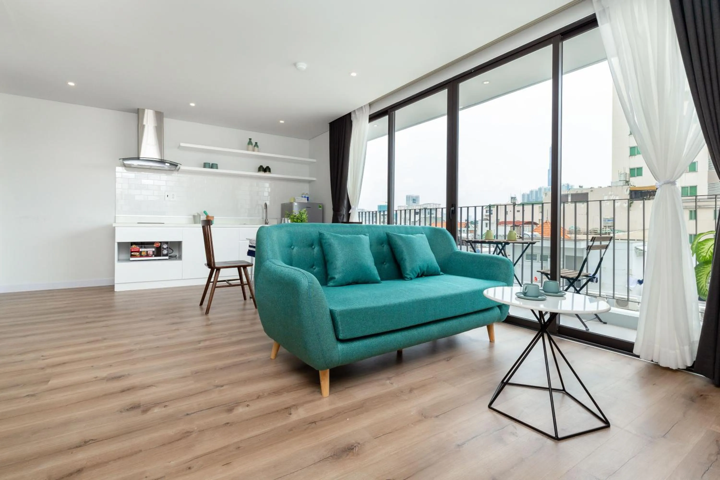 Living room in Cozrum Homes - Premier Residence