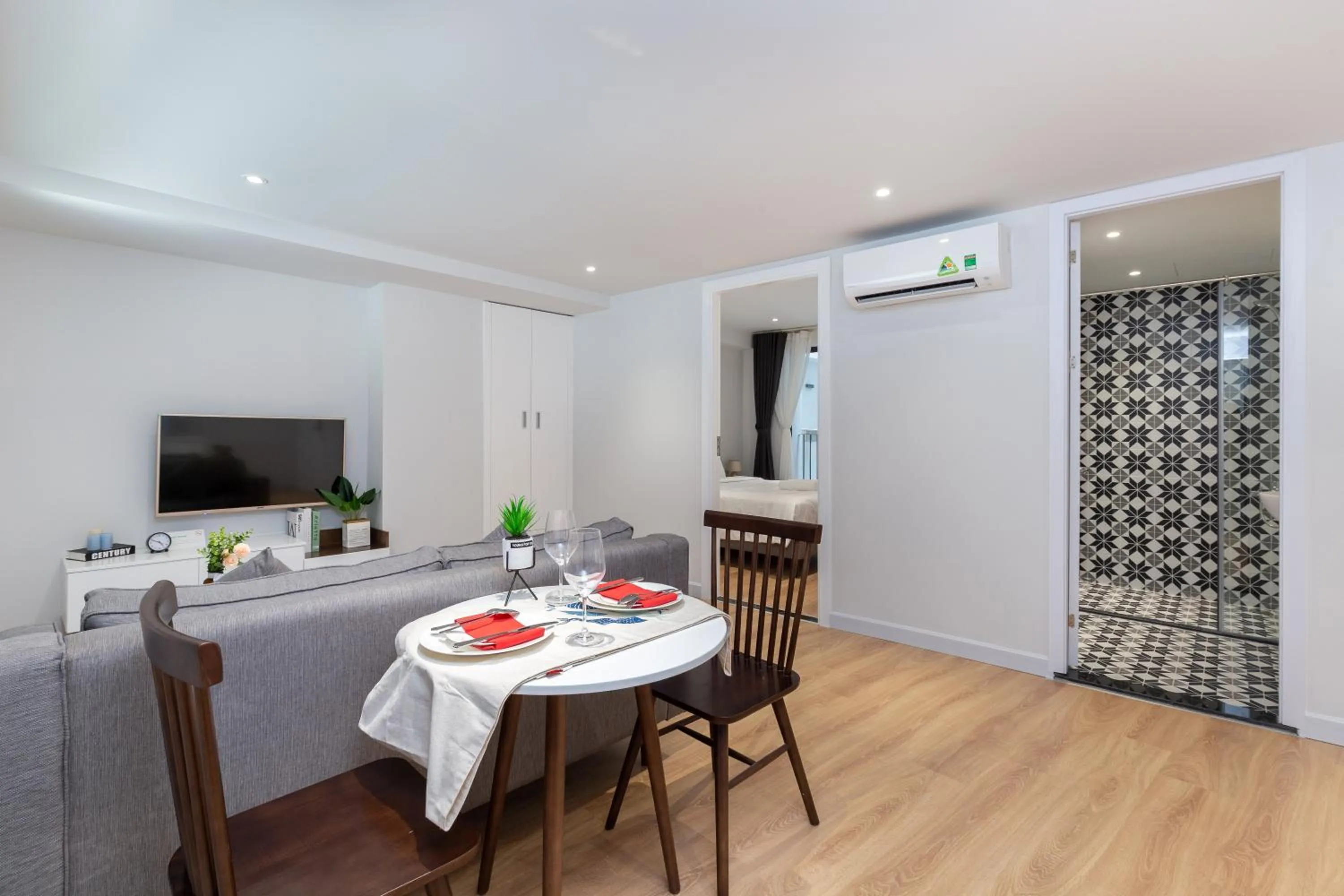 Dining area in Cozrum Homes - Premier Residence