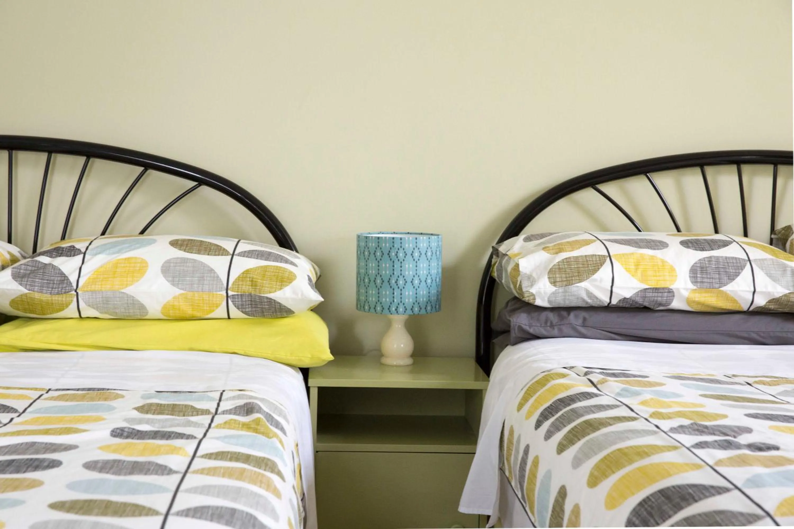 Bed in Old Schoolhouse B and B