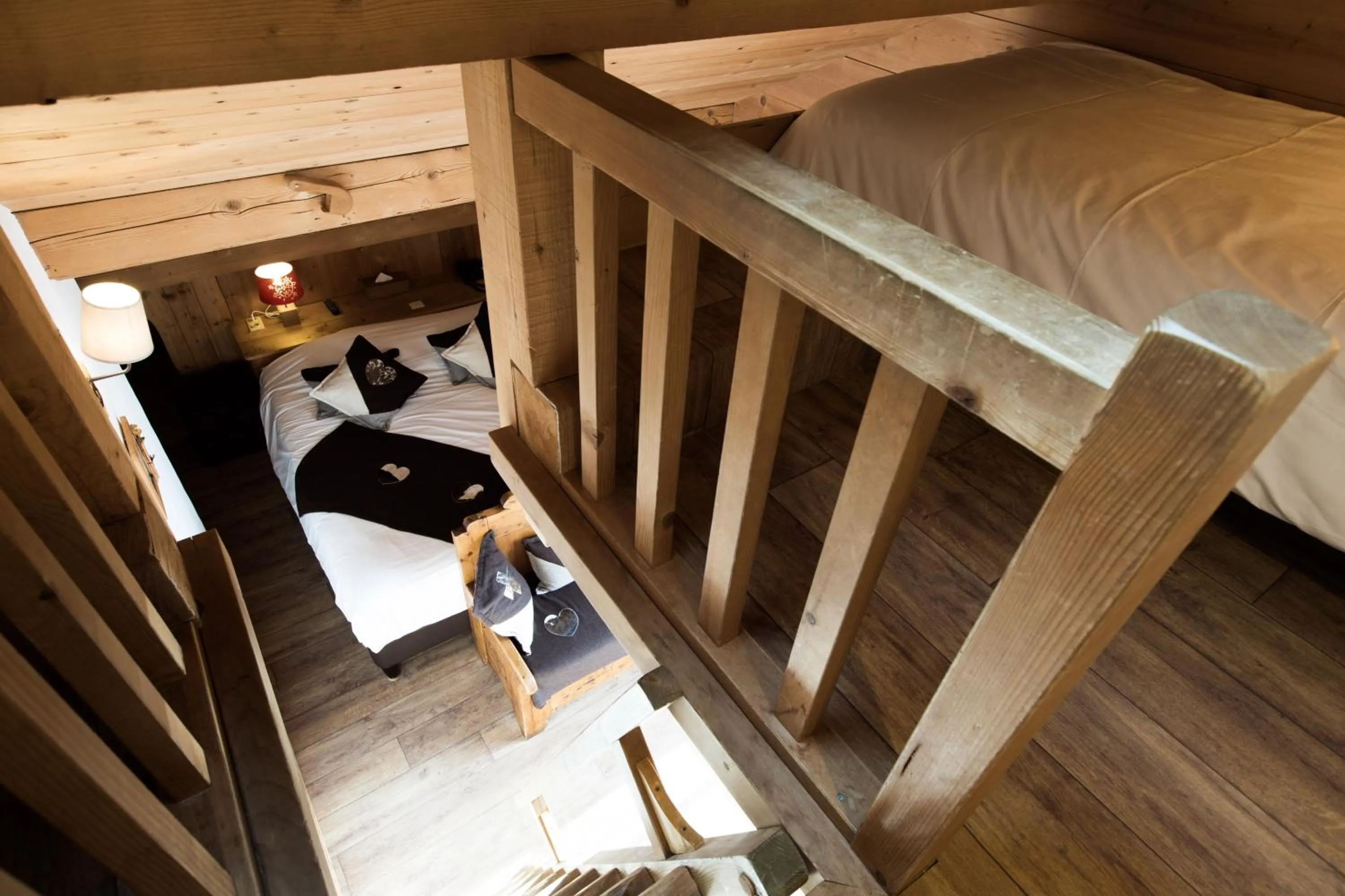 Bedroom, Bed in Les Chalets de La Griyotire