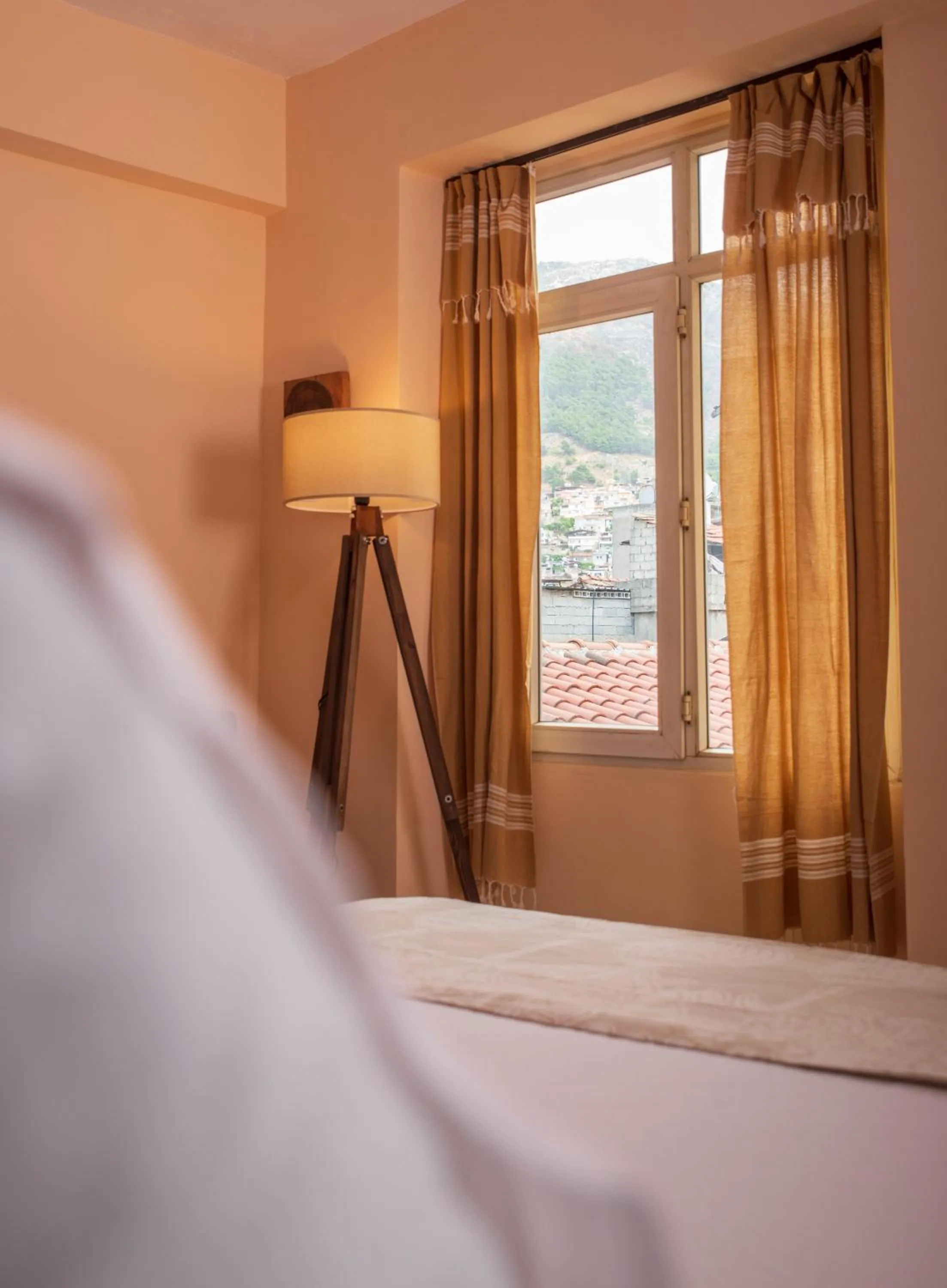 Bed in LUWİ ANTAKYA BOUTİQUE HOTEL