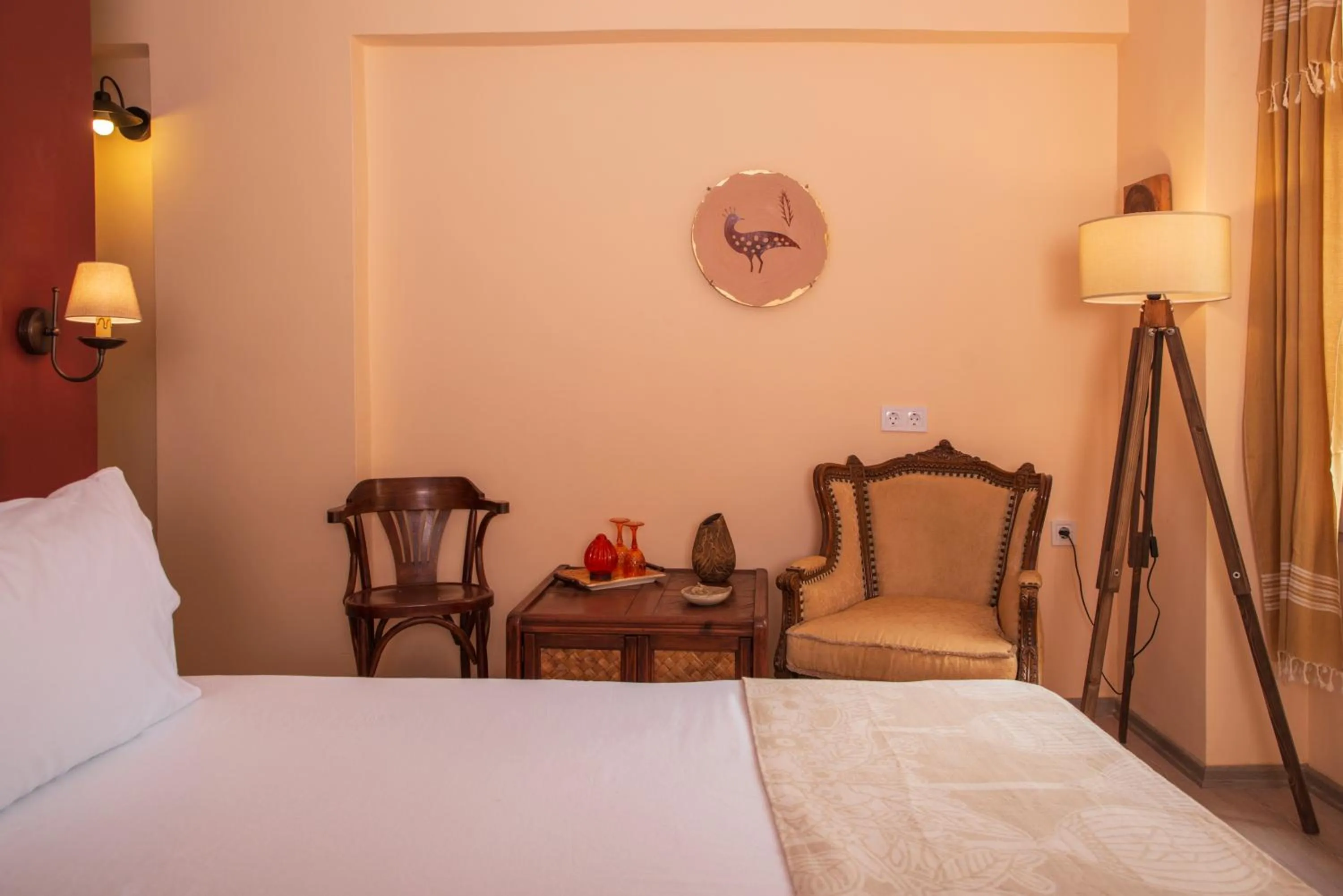 Bed in LUWİ ANTAKYA BOUTİQUE HOTEL