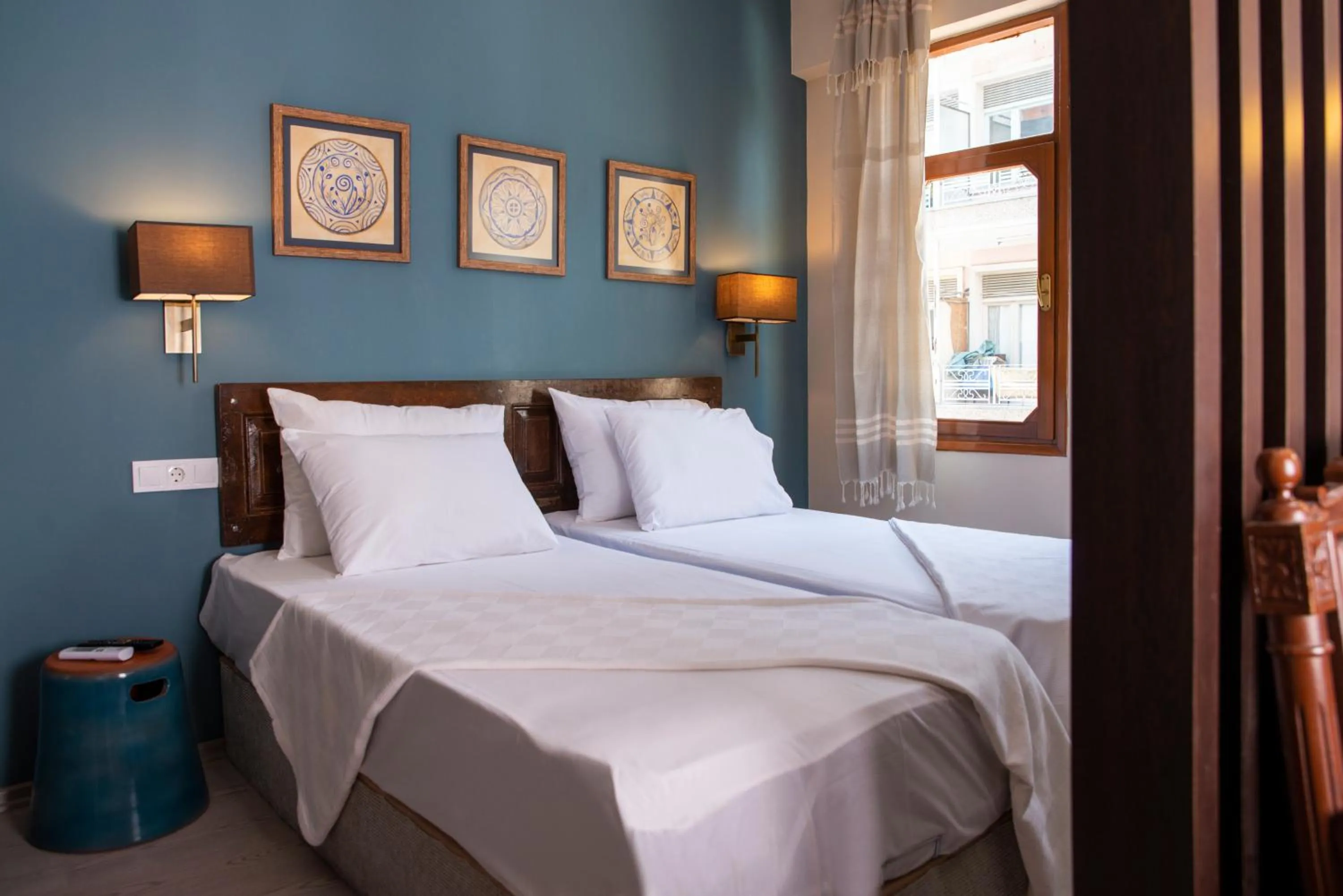 Bed in LUWİ ANTAKYA BOUTİQUE HOTEL