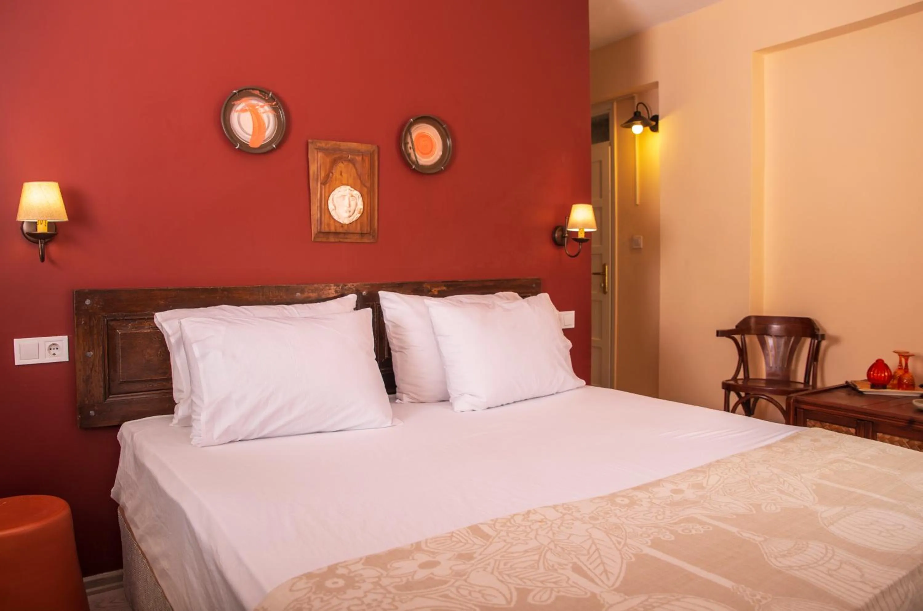 Bed in LUWİ ANTAKYA BOUTİQUE HOTEL