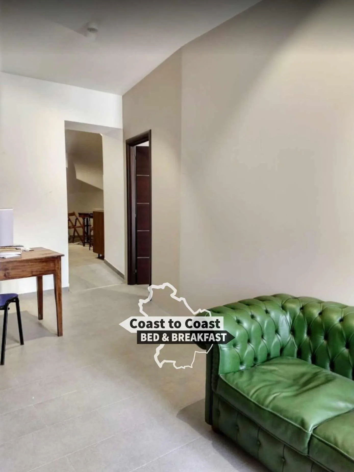 Living room in B&B Coast to Coast