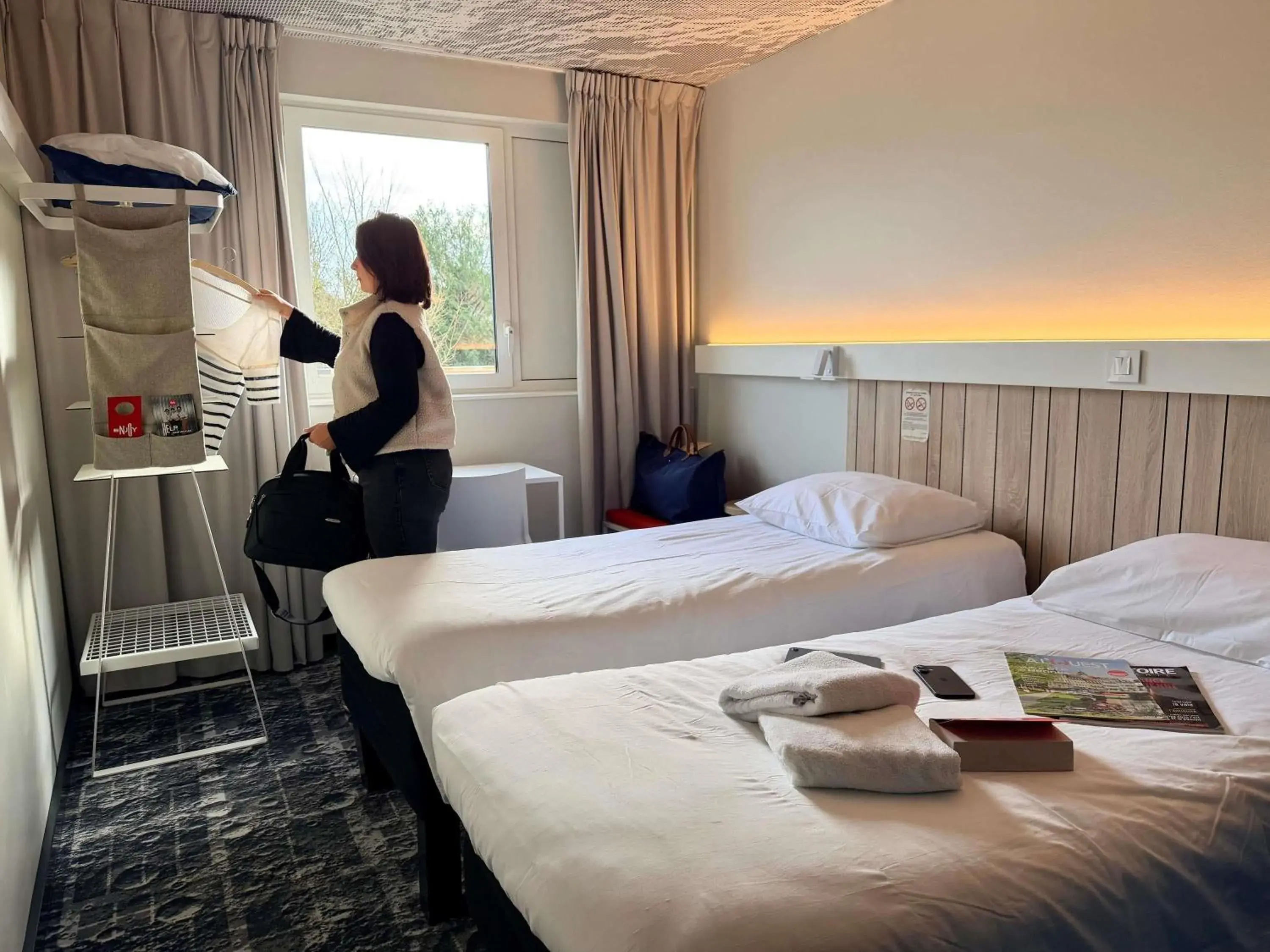 Twin Room in ibis Rennes Cesson Twin Room in ibis Rennes Cesson