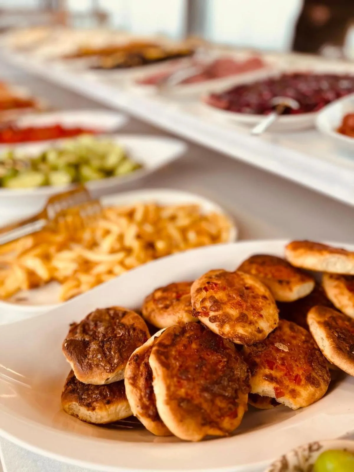 Buffet breakfast in Grand Heykel Hotel