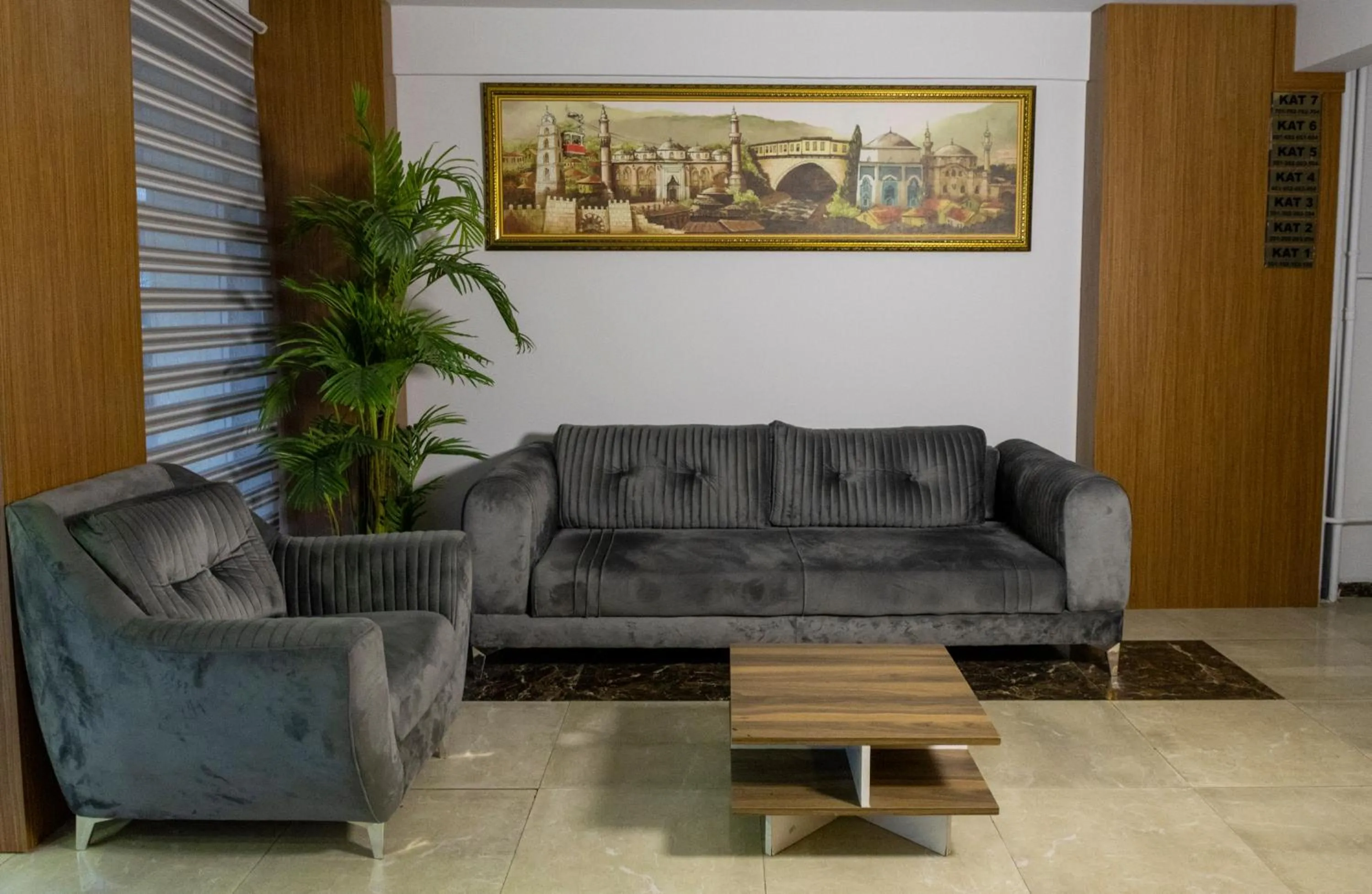 Lobby or reception in Grand Heykel Hotel