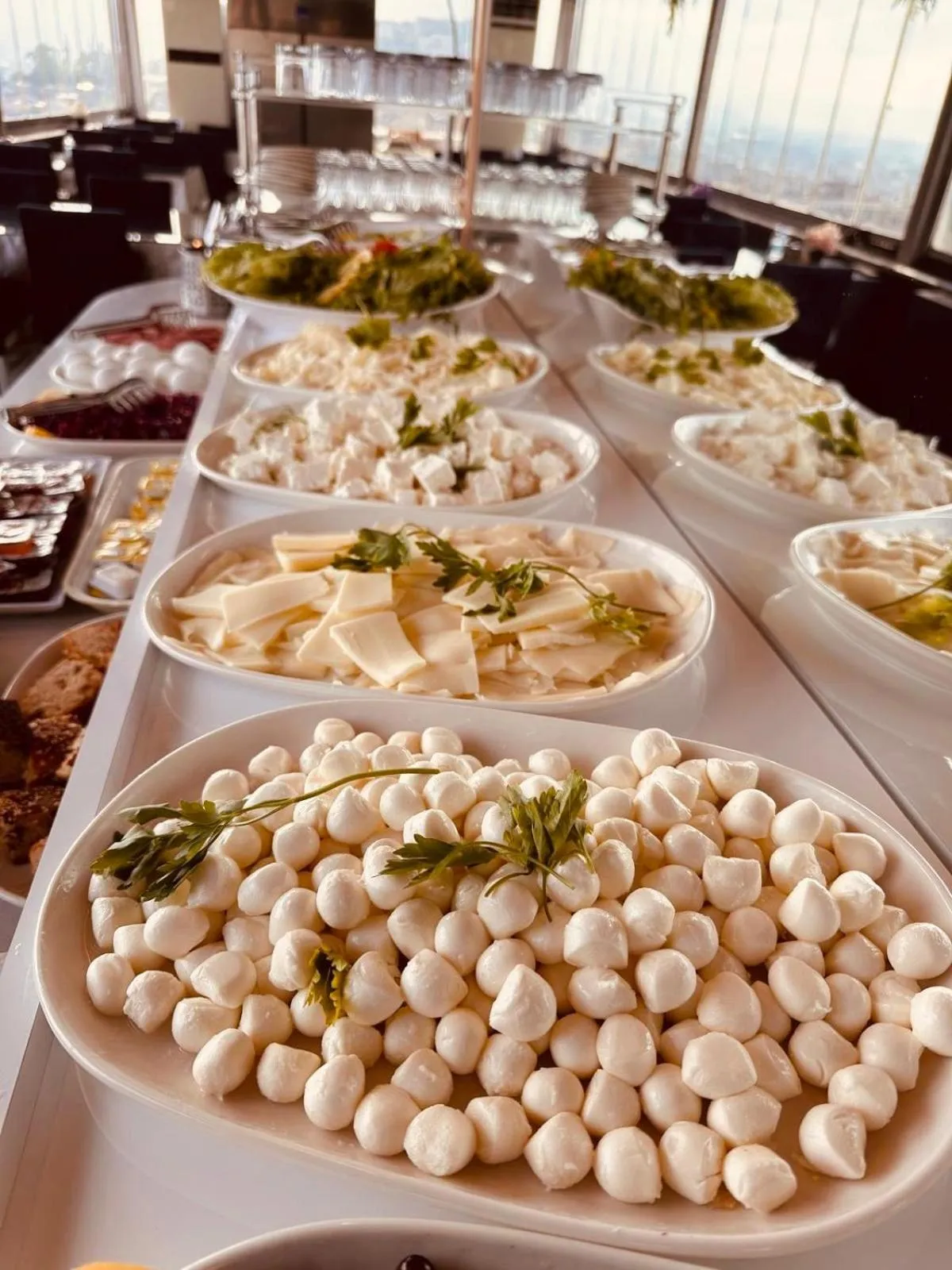 Buffet breakfast in Grand Heykel Hotel