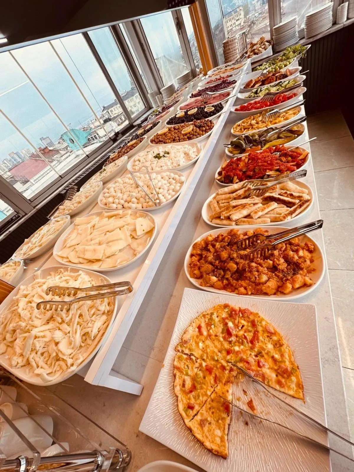 Buffet breakfast in Grand Heykel Hotel