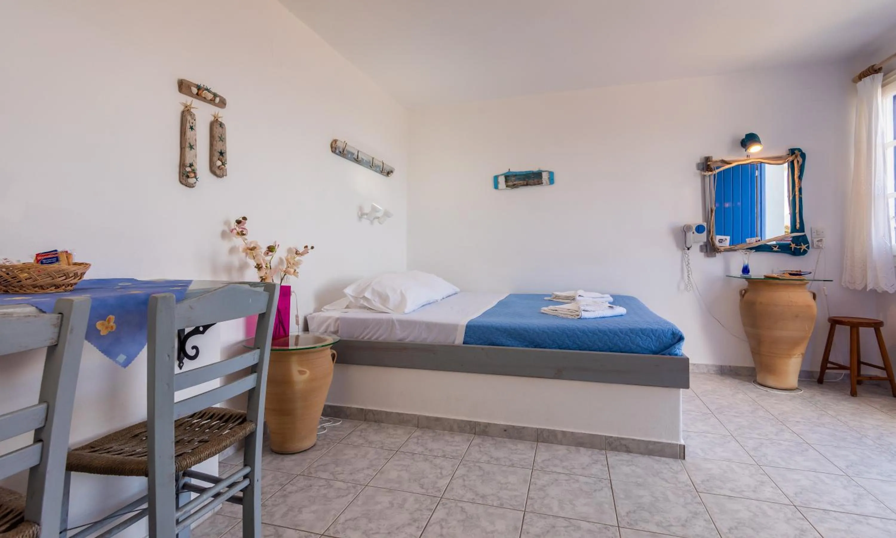 Bedroom, Bed in Polyegos View