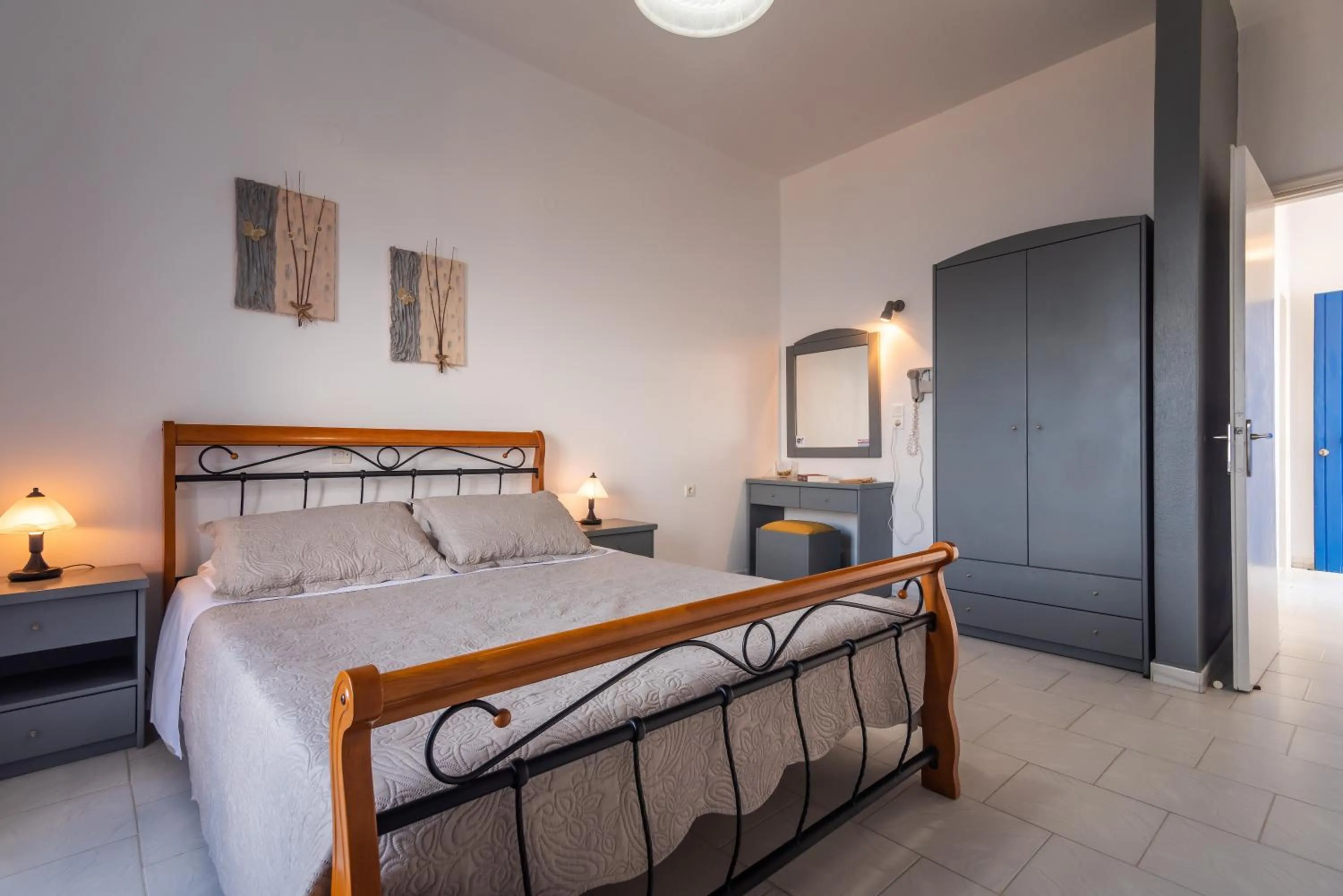 Bedroom, Bed in Polyegos View