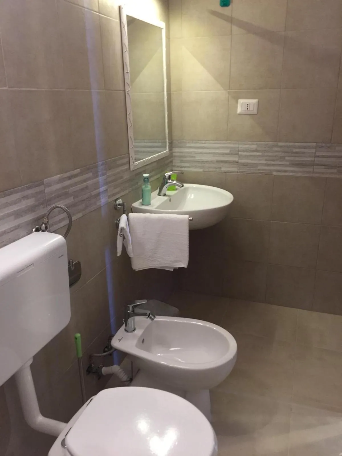 Toilet in Una terrazza sul mare