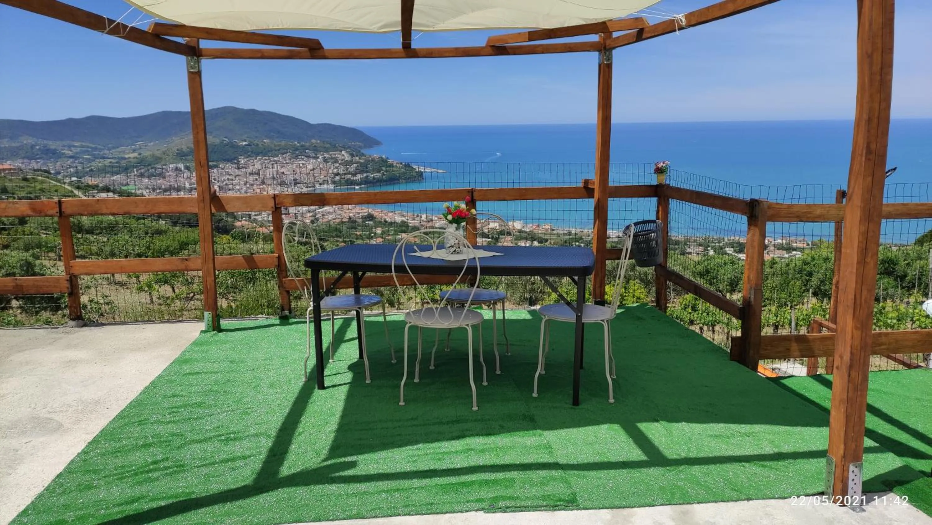 View (from property/room) in Una terrazza sul mare