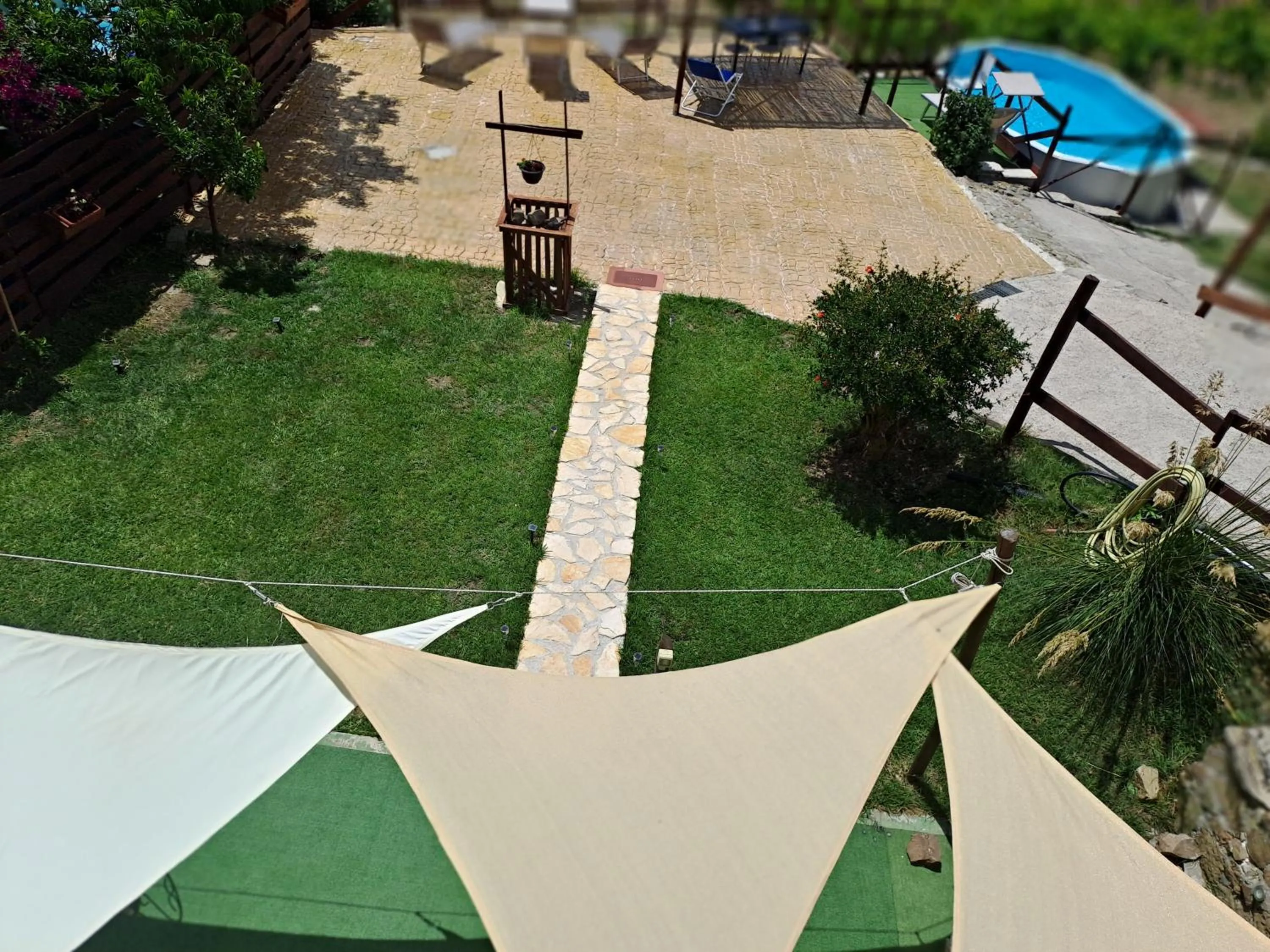 Garden in Una terrazza sul mare