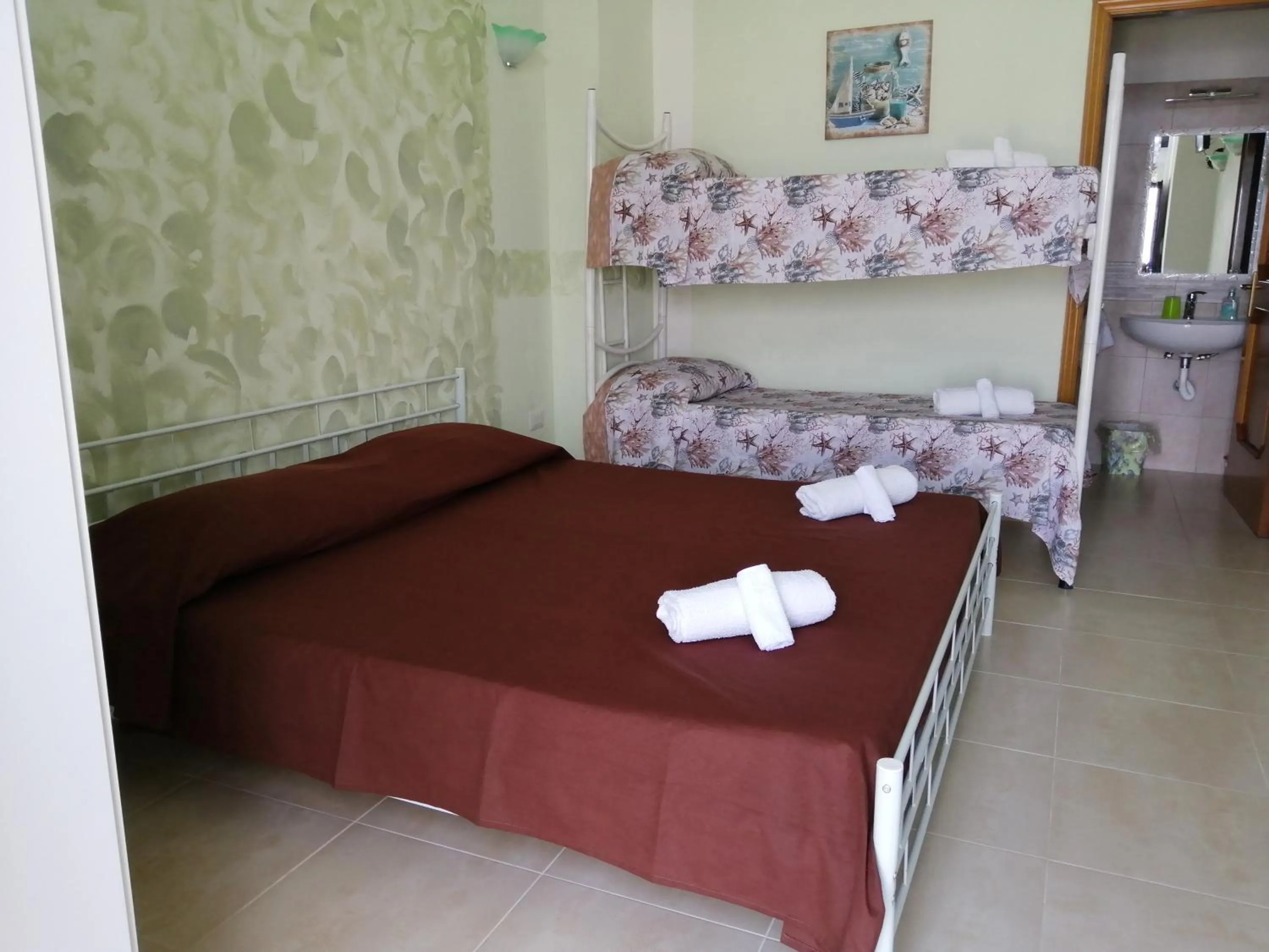 Bed in Una terrazza sul mare