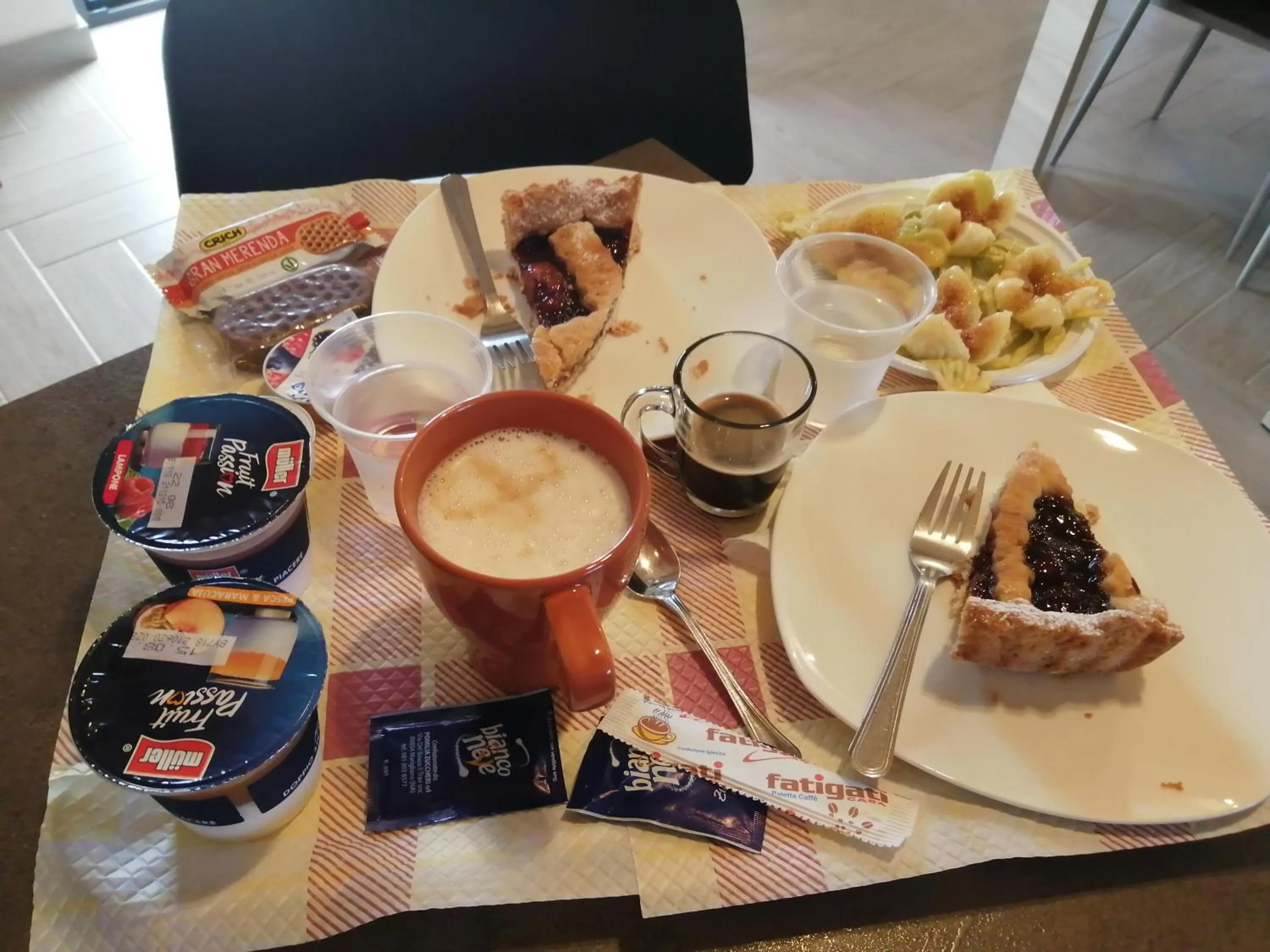 Breakfast in Una terrazza sul mare