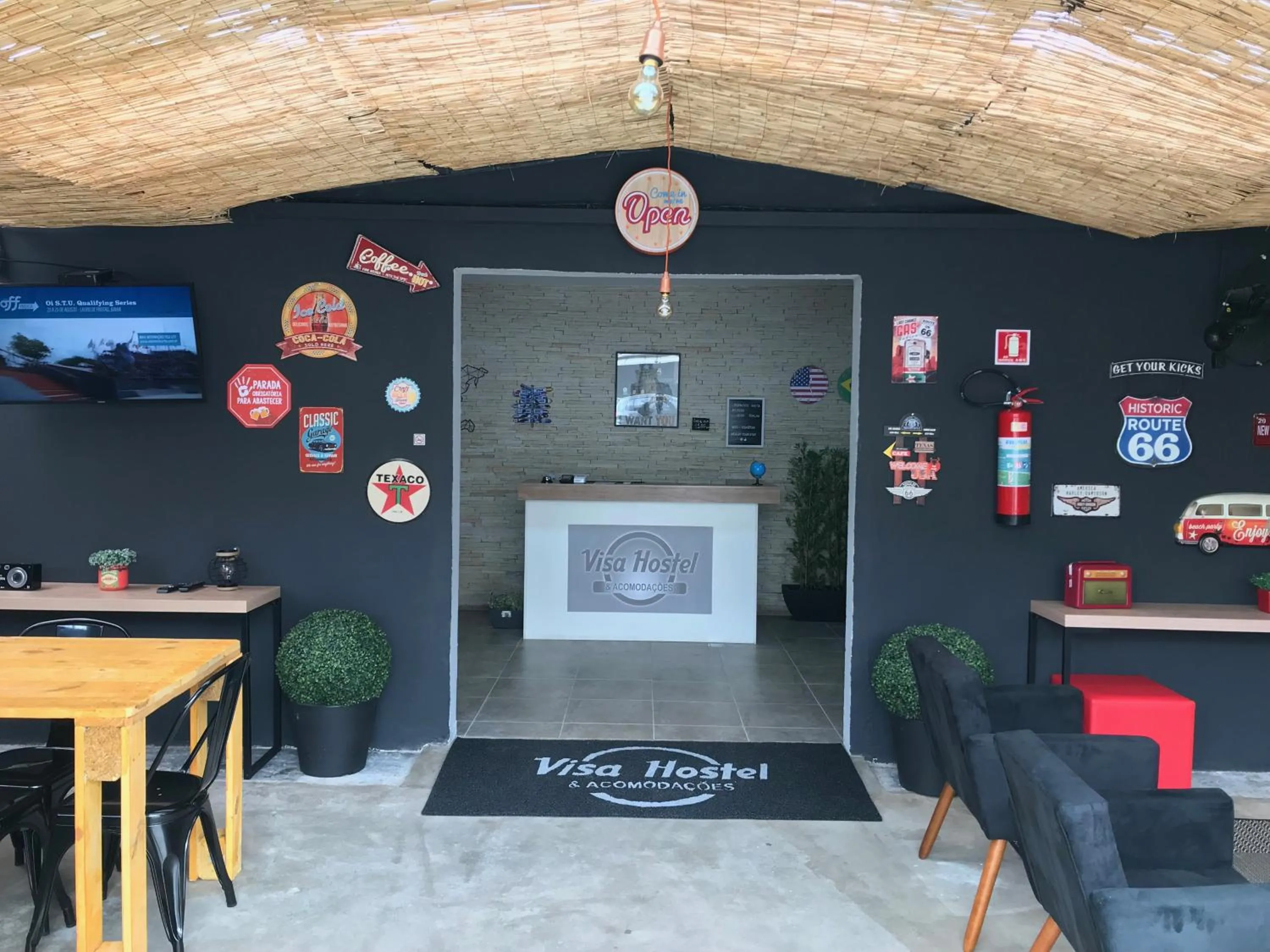 Lobby or reception in Visto Hostel