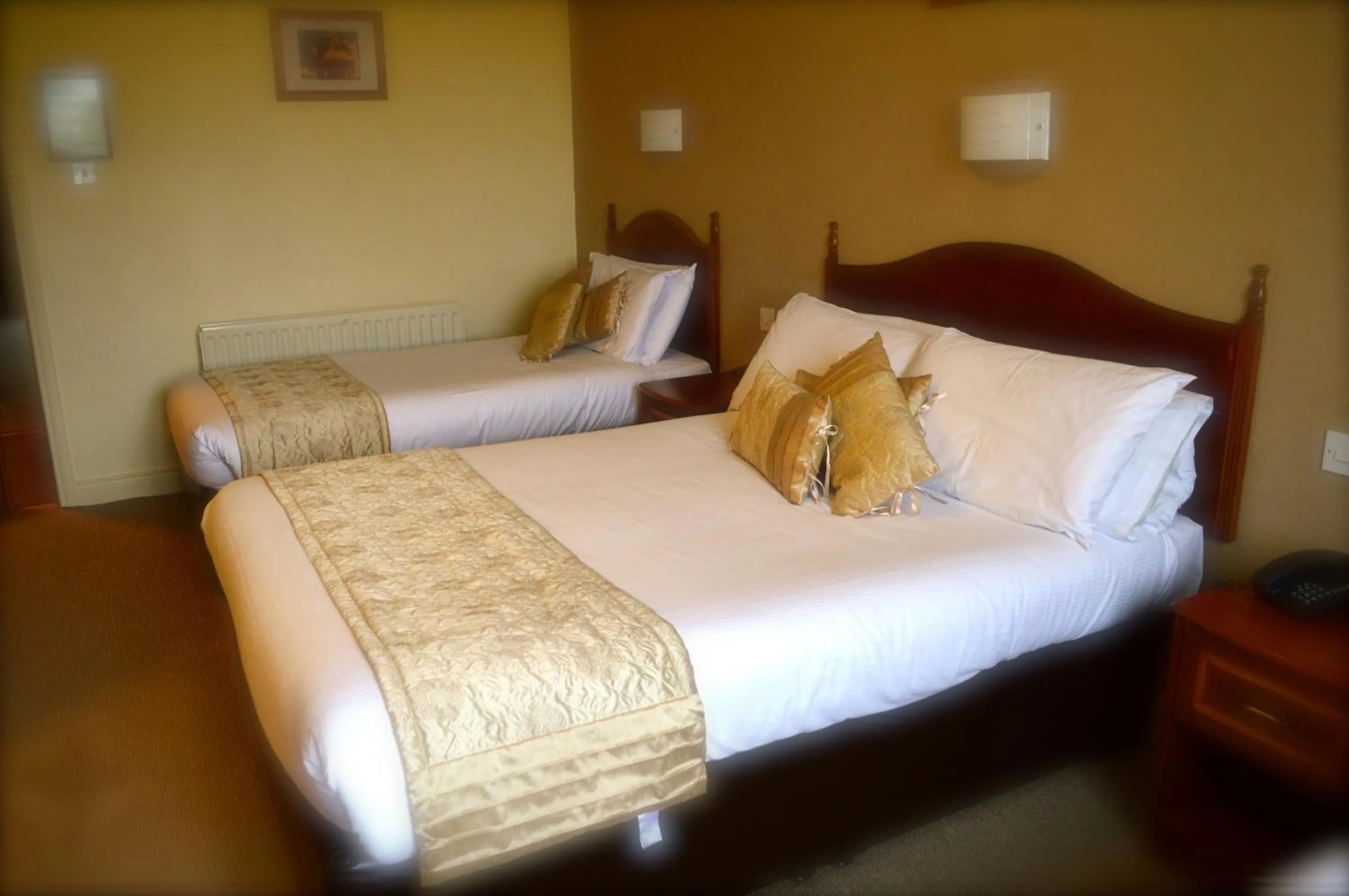 Bedroom, Bed in Hotel Curracloe