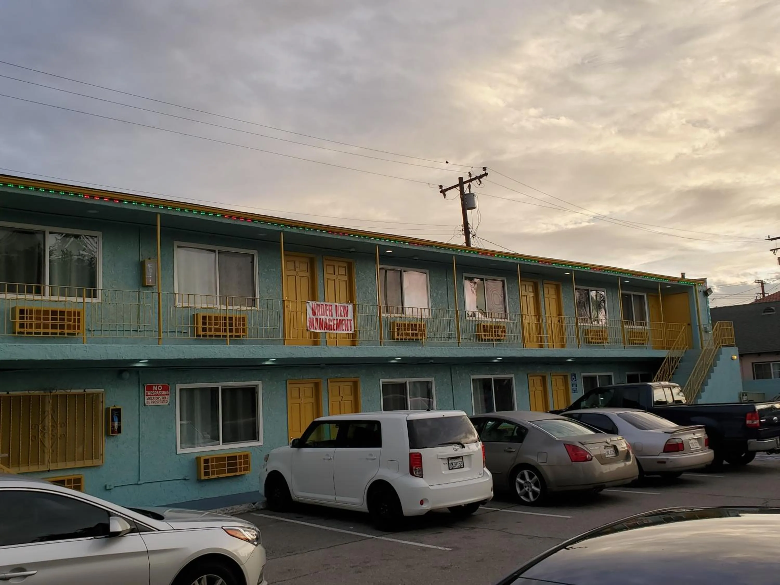 Property building in Rose motel