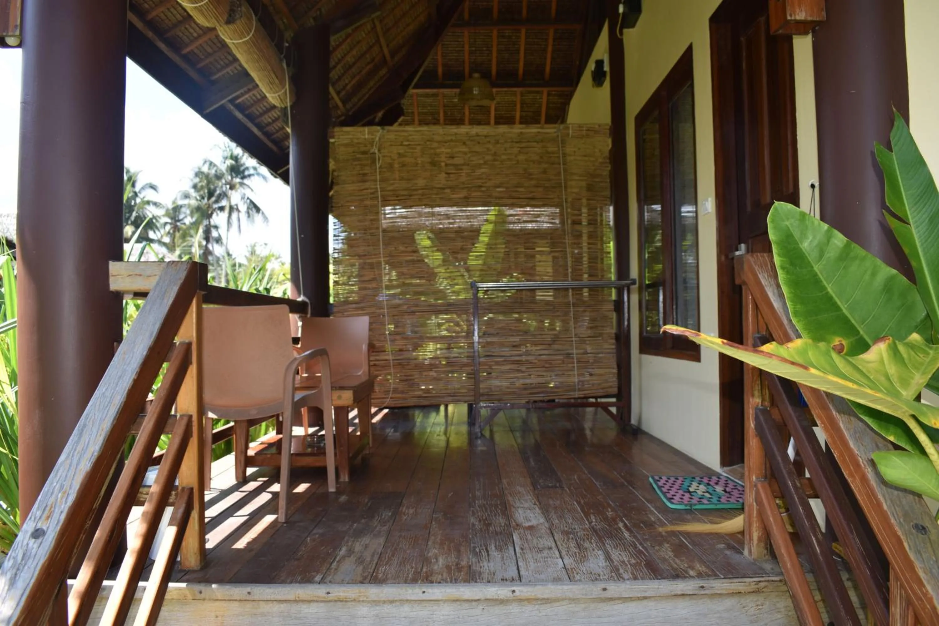 Patio in Jonas and Twins Resort