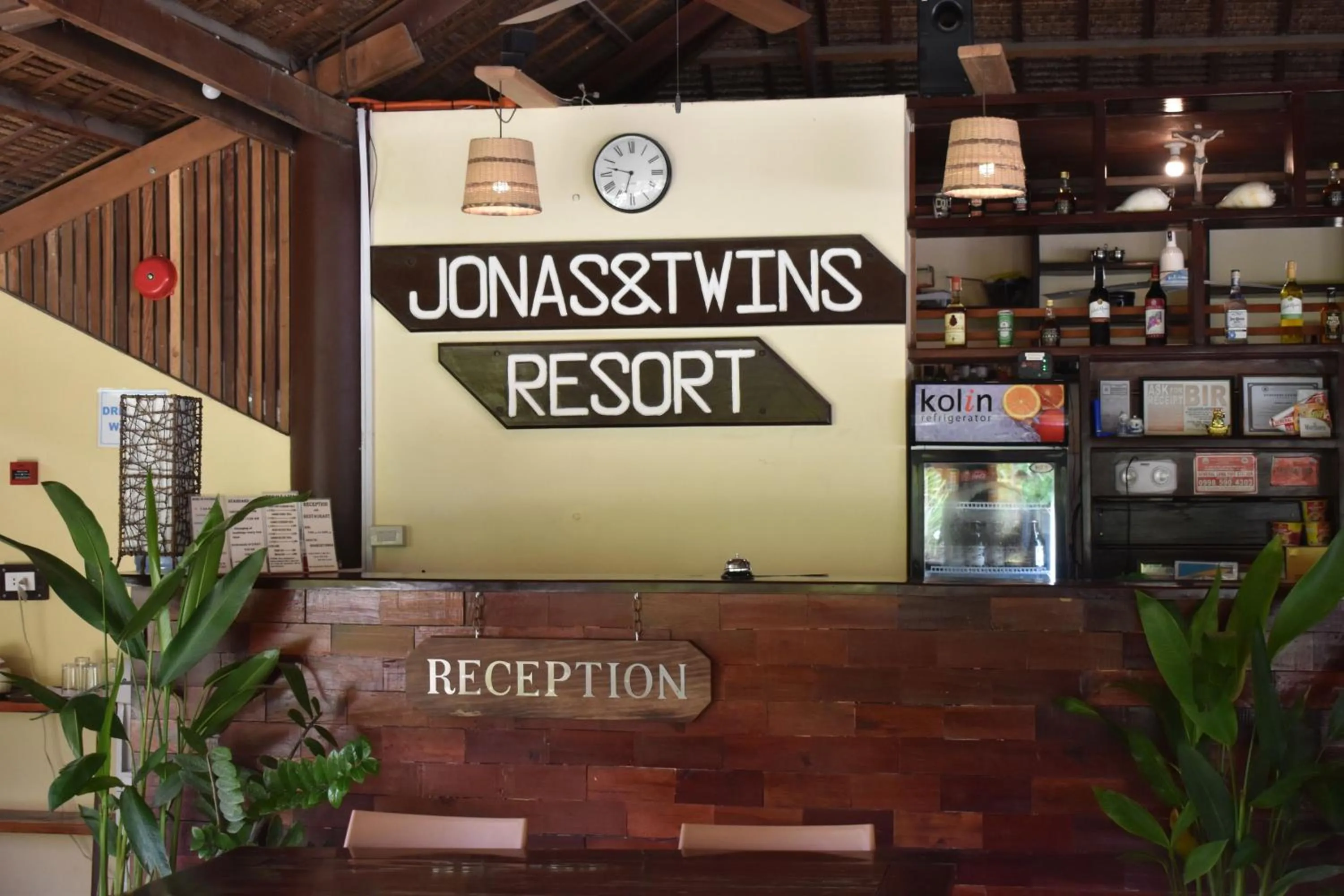 Lobby or reception in Jonas and Twins Resort