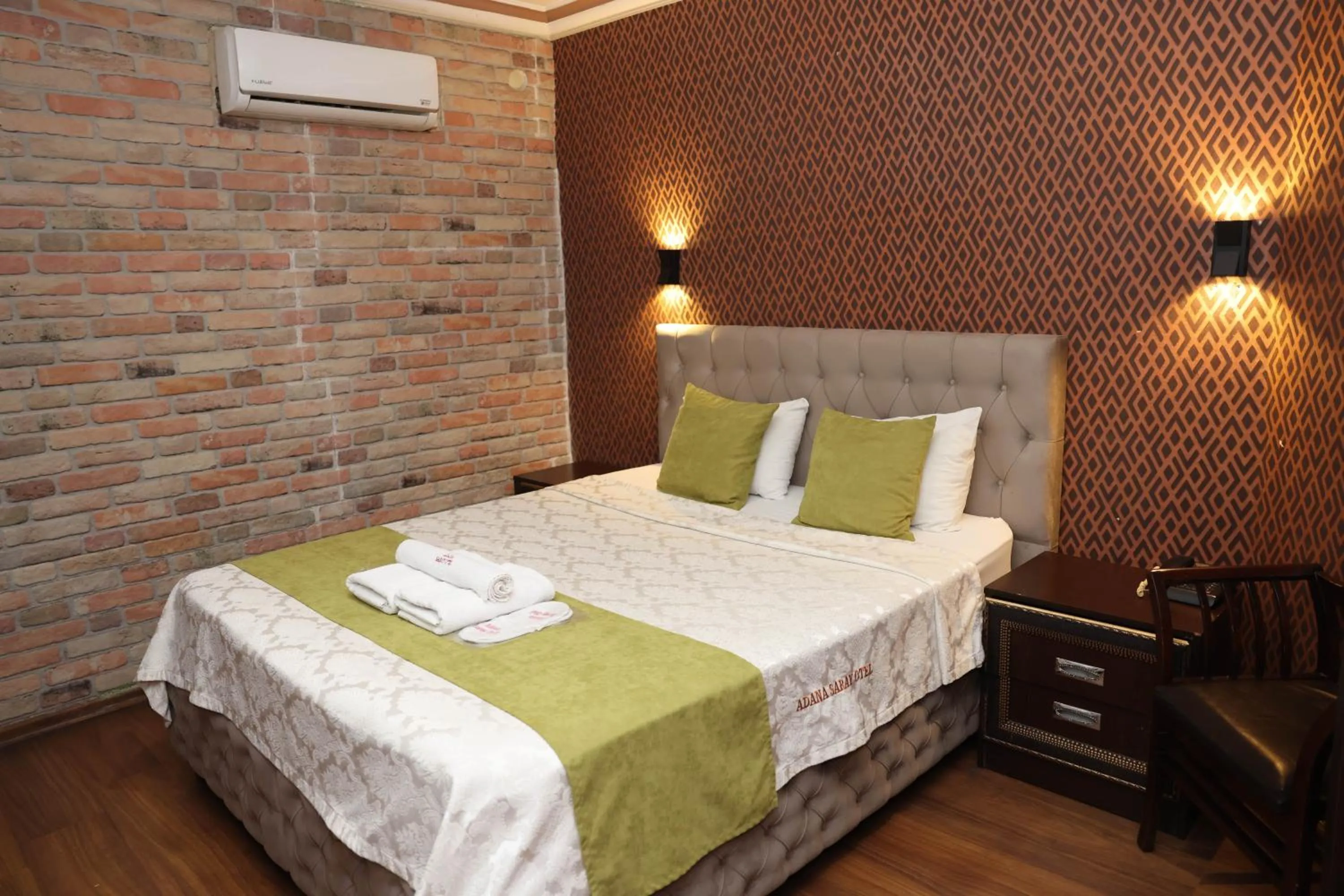 Bed in Adana Saray Hotel