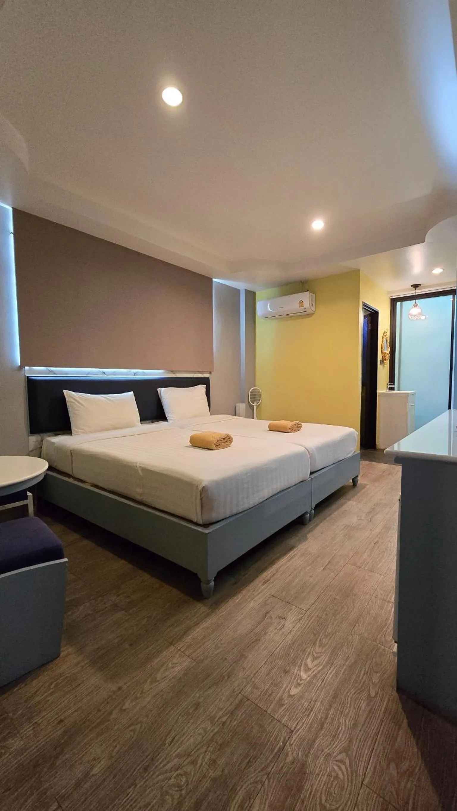 Bed in Blue Lagoon Hotel