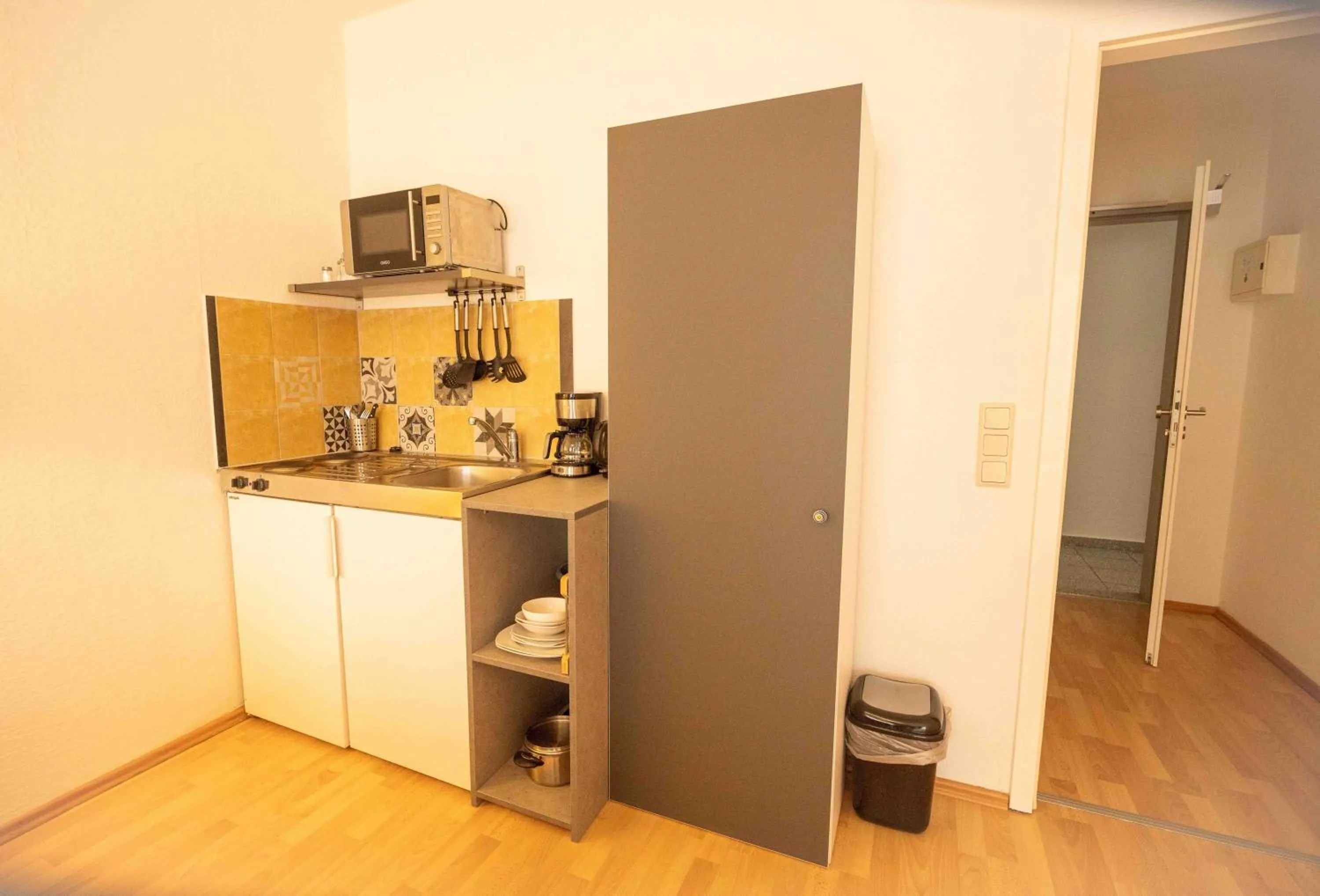 Kitchen or kitchenette in Ford Apartment Bremen City Center