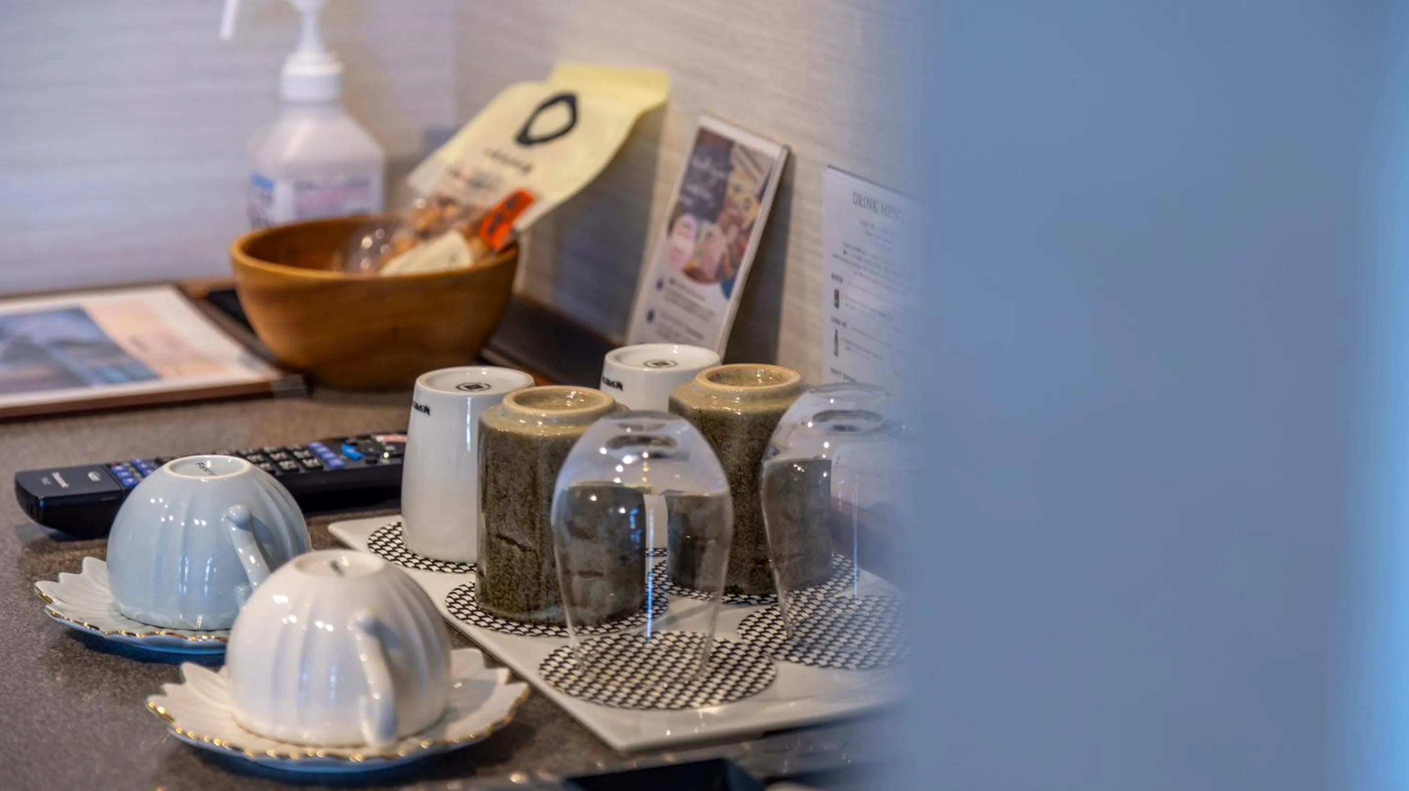 Food and drinks in Riverte Kyoto Kamogawa