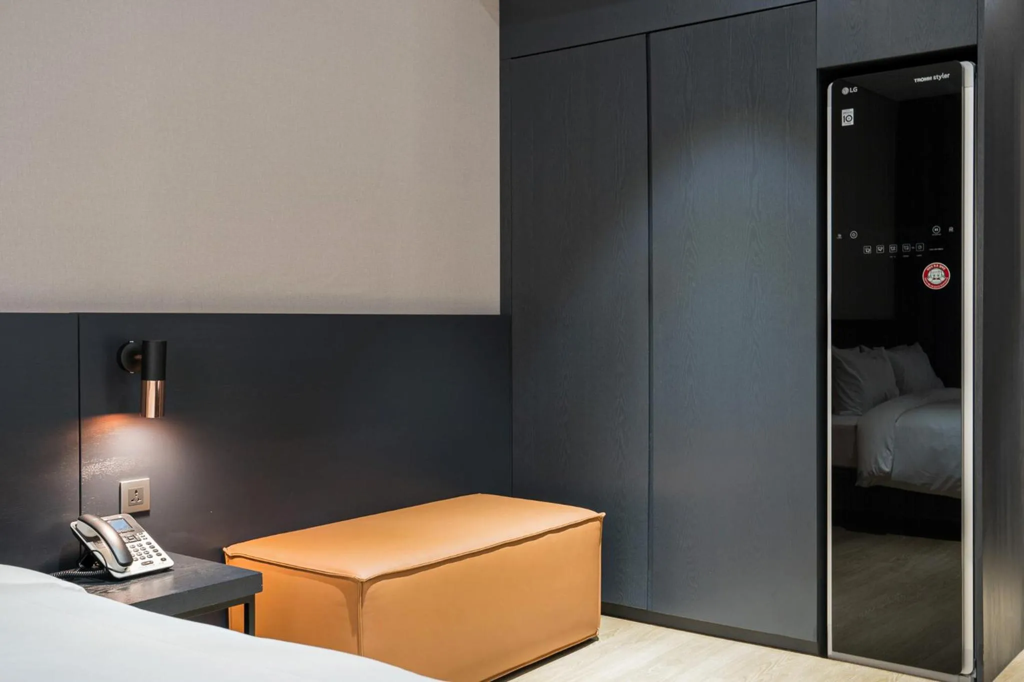 Seating area in Rivertain Hotel Gyeongju