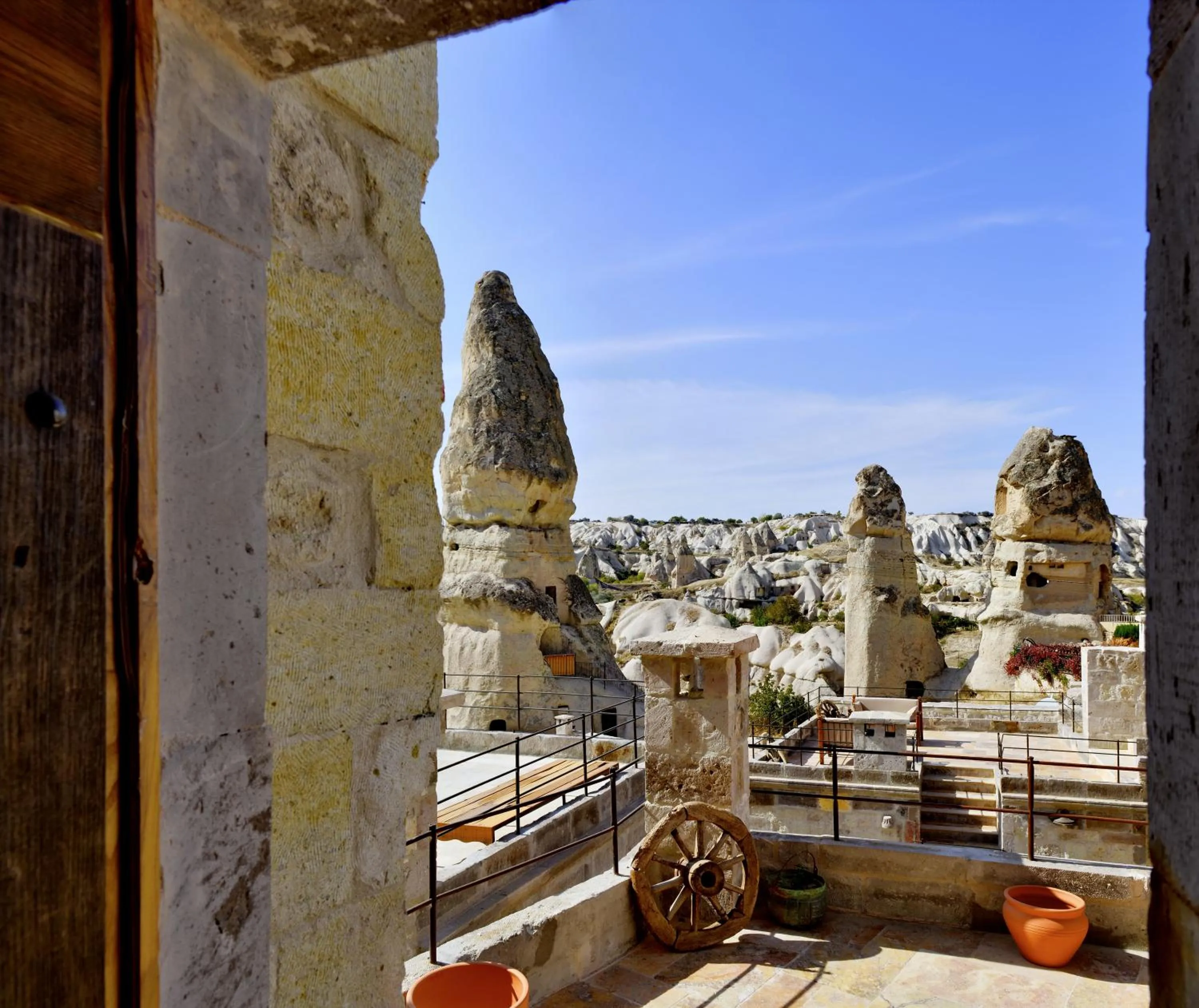 View (from property/room) in Aza Cave Cappadocia Adult Hotel