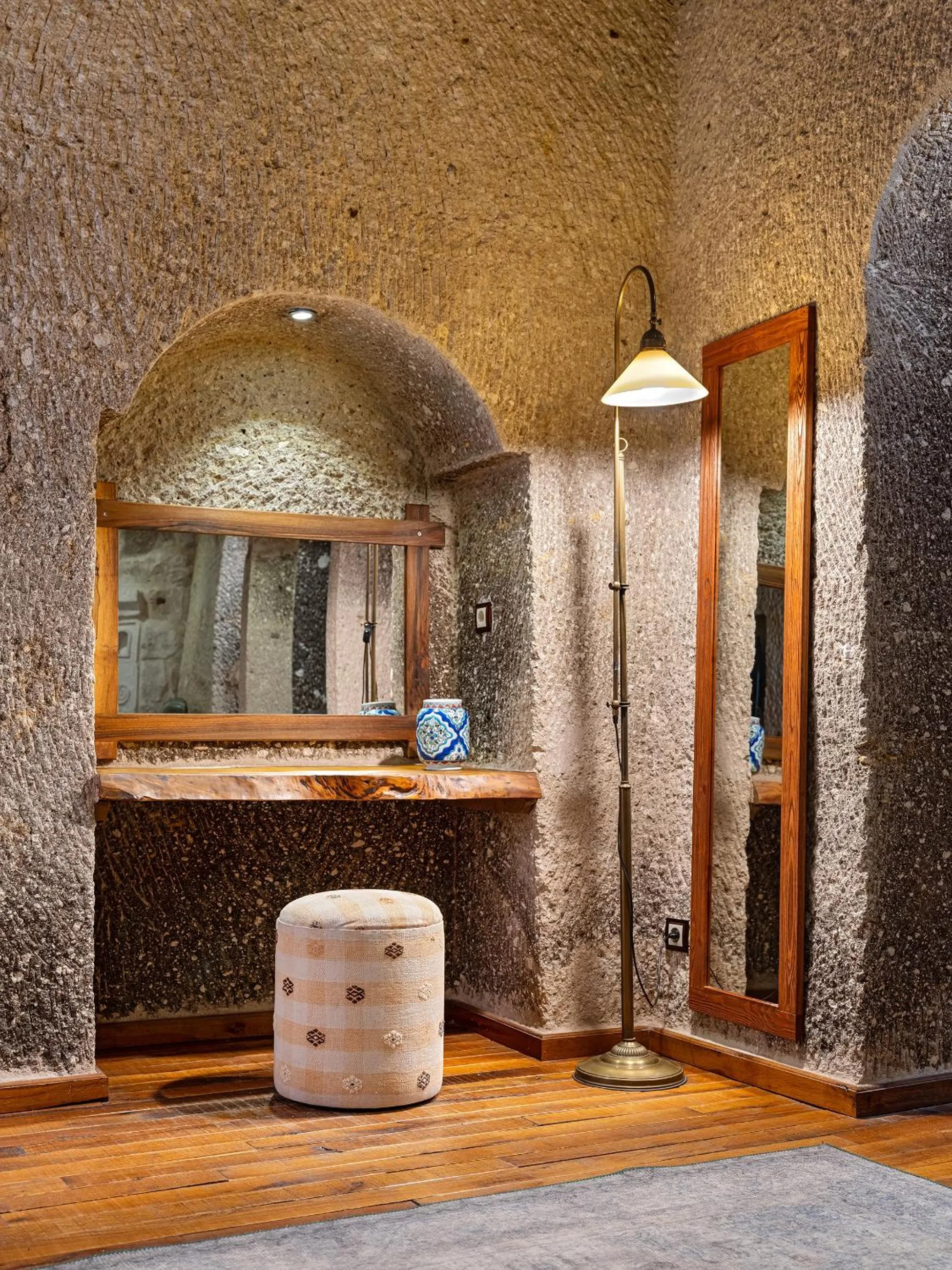 Seating area in Aza Cave Cappadocia Adult Hotel