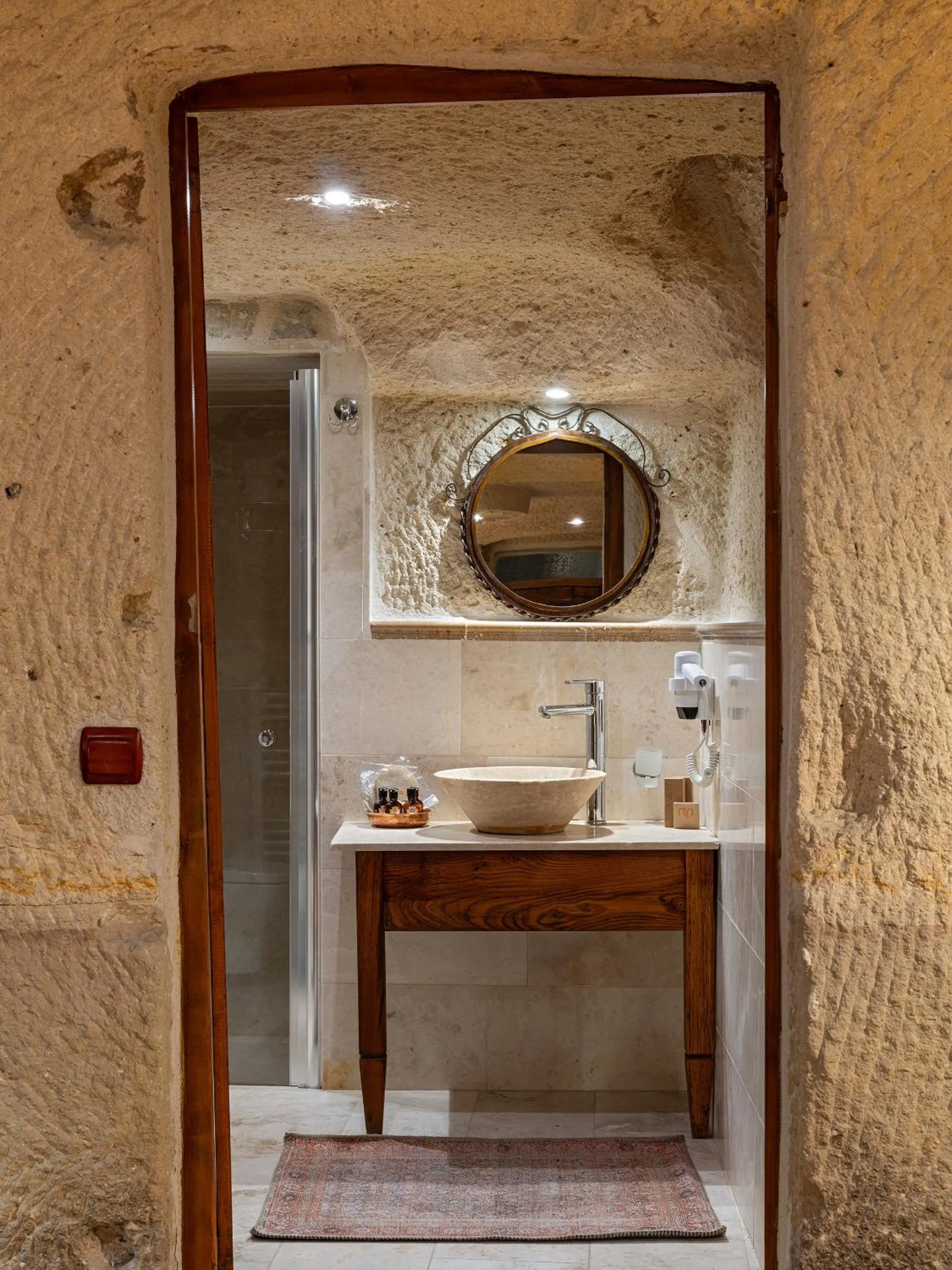 Bathroom in Aza Cave Cappadocia Adult Hotel