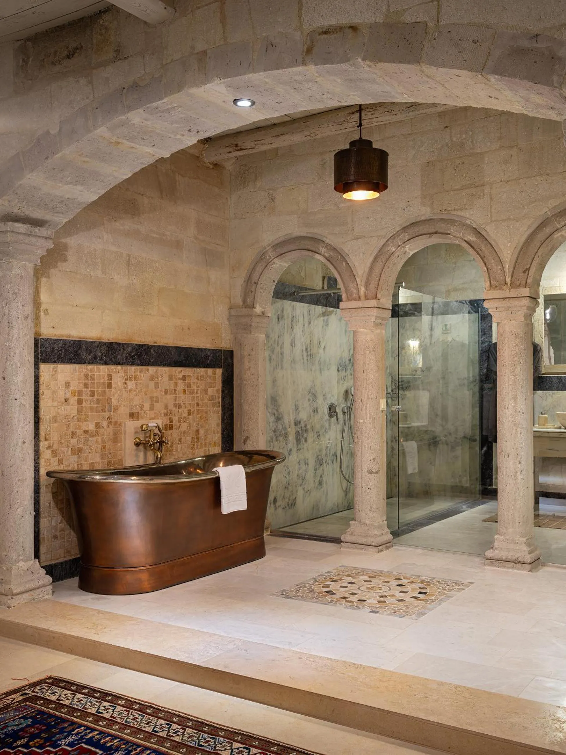 Bathroom in Aza Cave Cappadocia Adult Hotel