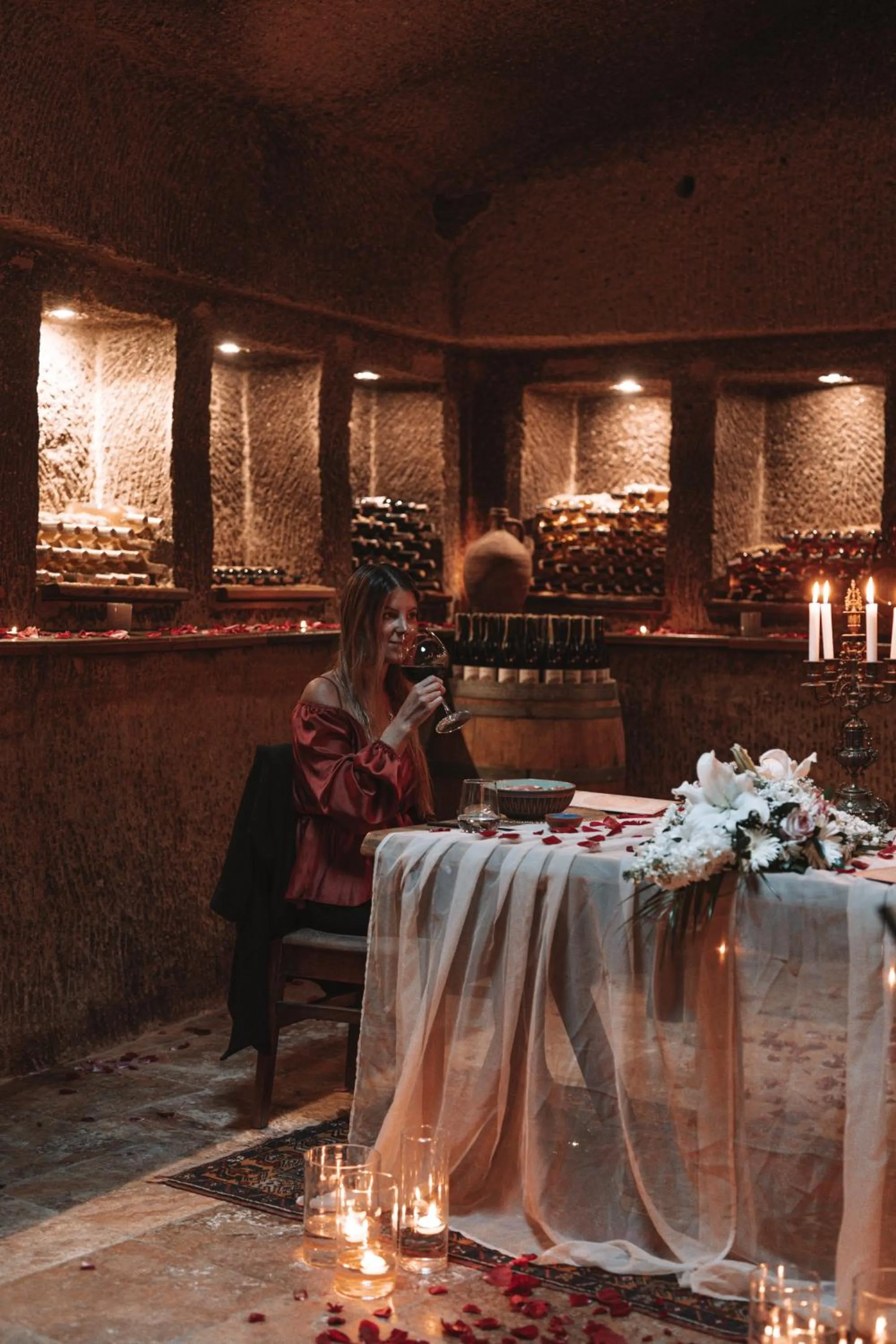 Food and drinks in Aza Cave Cappadocia Adult Hotel