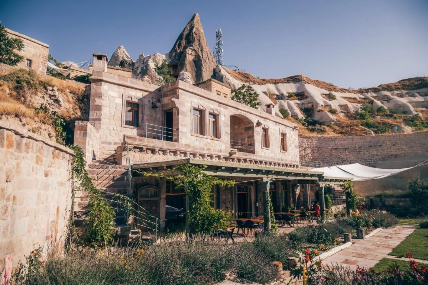 Property building in Aza Cave Cappadocia Adult Hotel