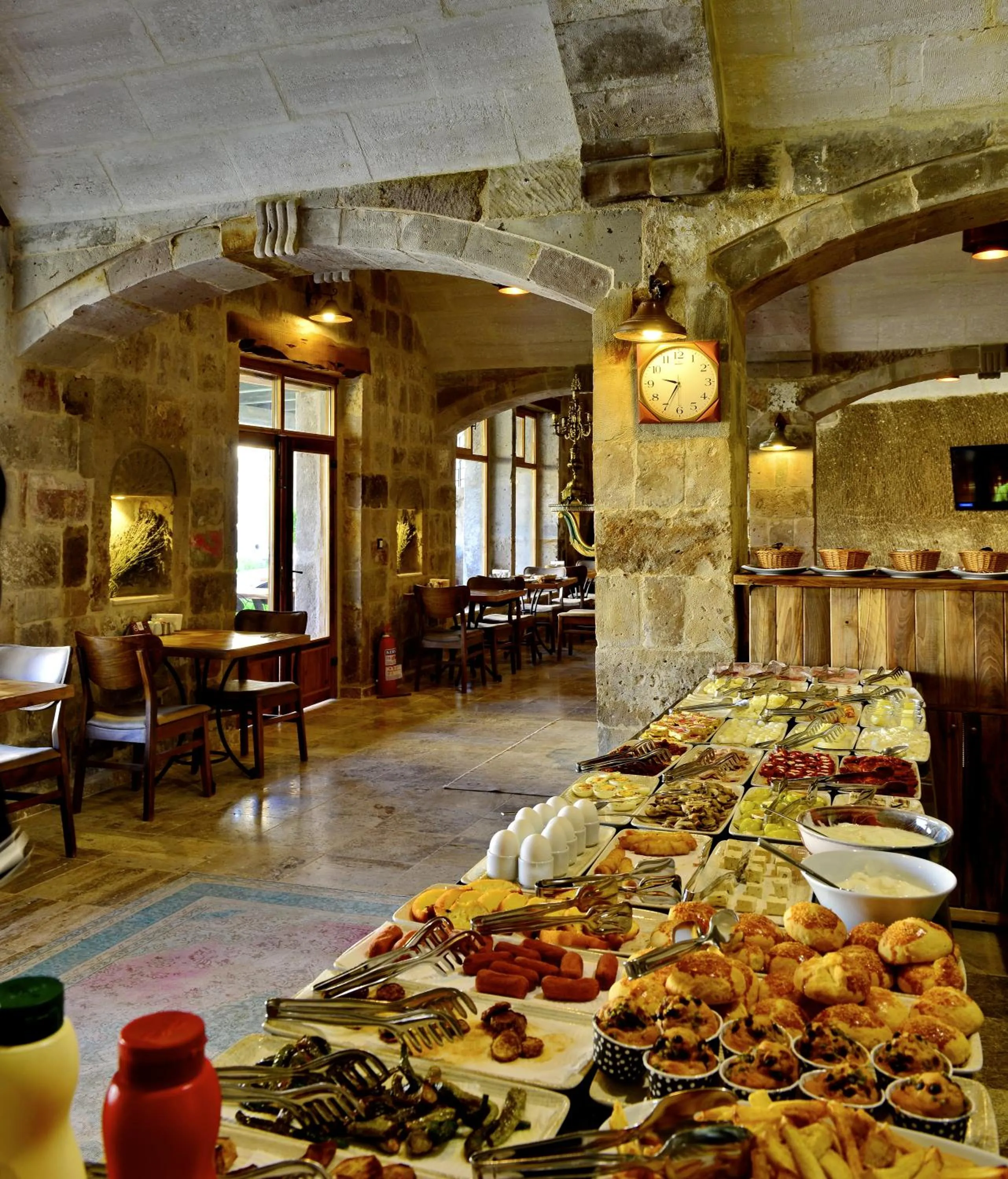 Restaurant/places to eat in Aza Cave Cappadocia Adult Hotel