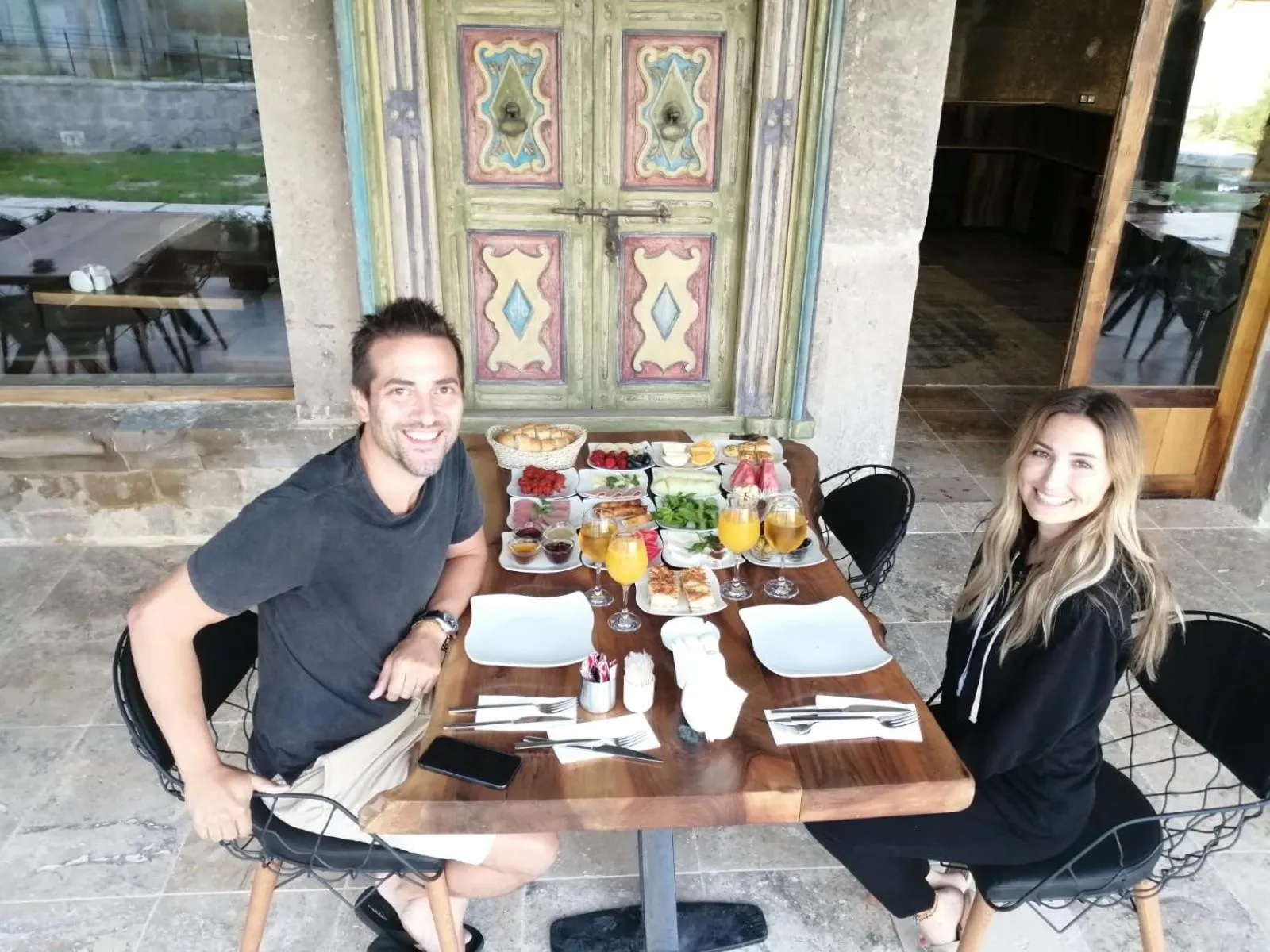 Breakfast in Aza Cave Cappadocia Adult Hotel